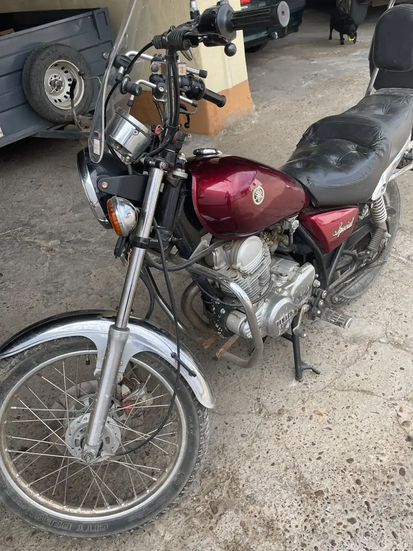 Yamaha SR 250 Rood - 2