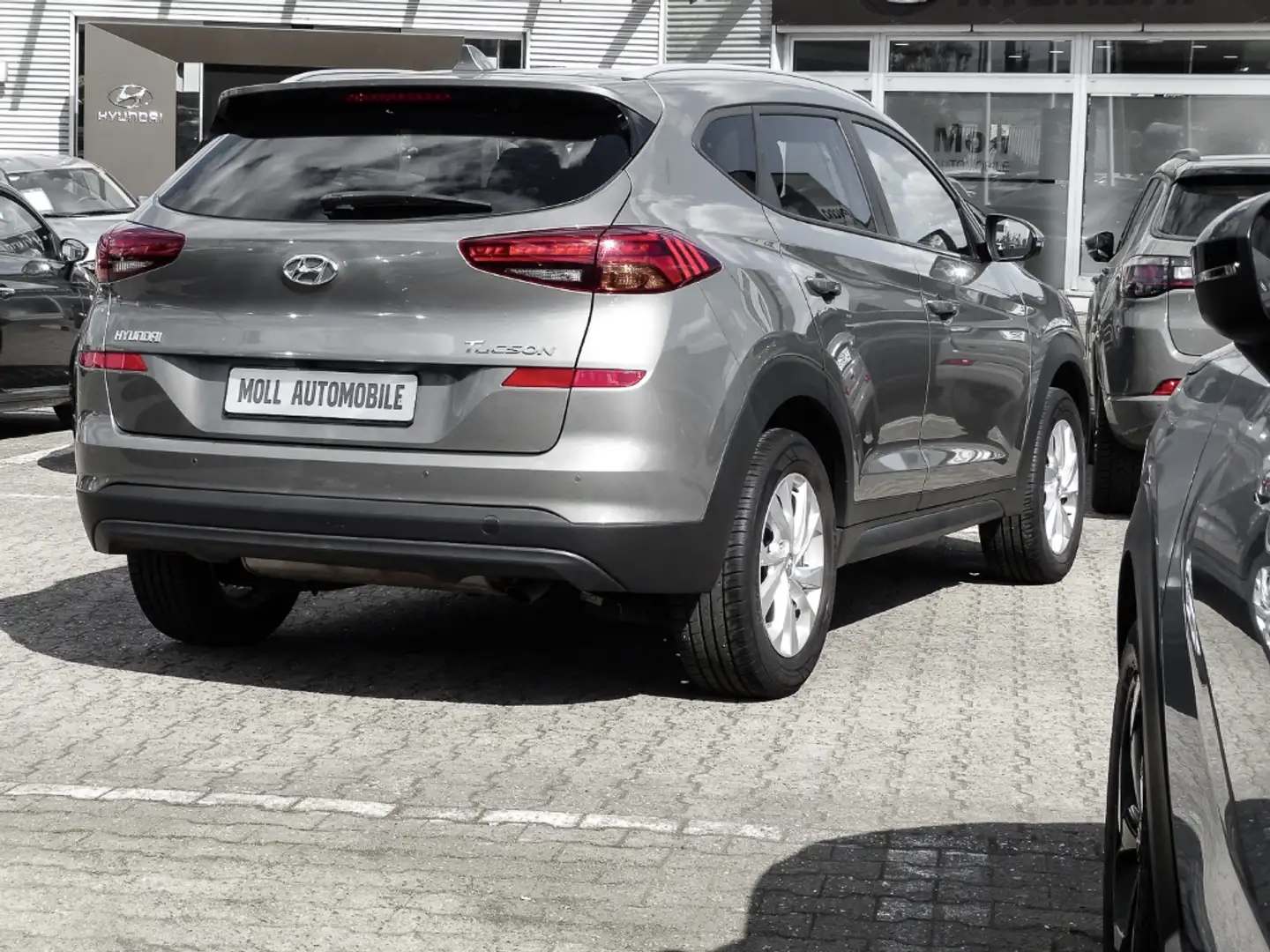 Hyundai TUCSON Trend 2WD 1.6 EU6d-T Mehrzonenklima Fahrerprofil D Szürke - 2