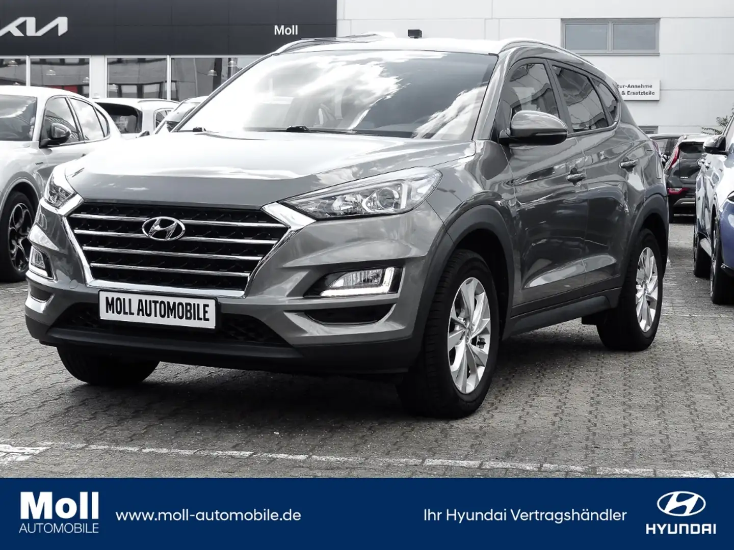 Hyundai TUCSON Trend 2WD 1.6 EU6d-T Mehrzonenklima Fahrerprofil D Szürke - 1