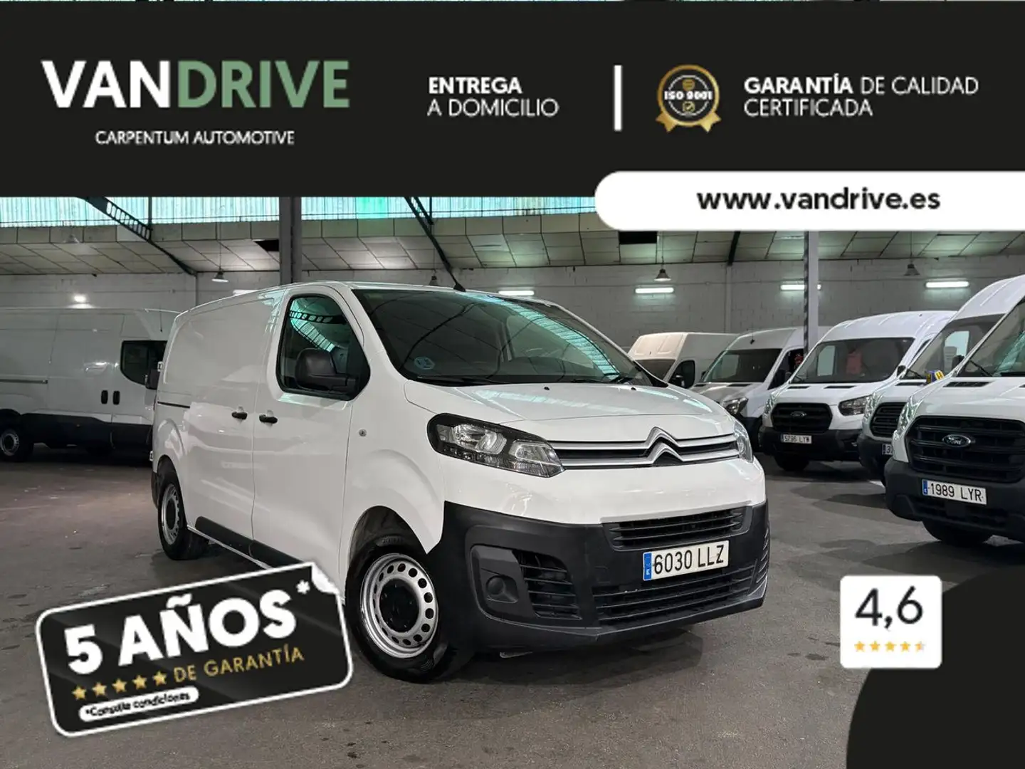Citroen Jumpy Fg. BlueHDI Talla M S&S Control 120 Bianco - 2