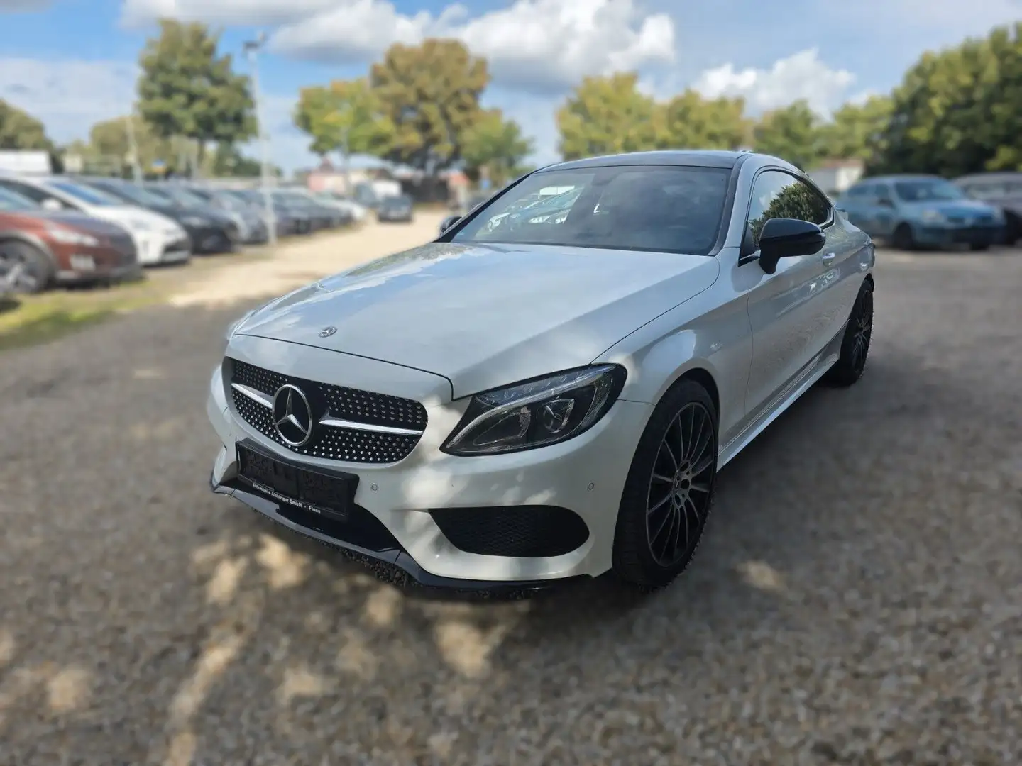 Mercedes-Benz C 220 C -Klasse Coupe C 220 d TÜV 05/27 Weiß - 1