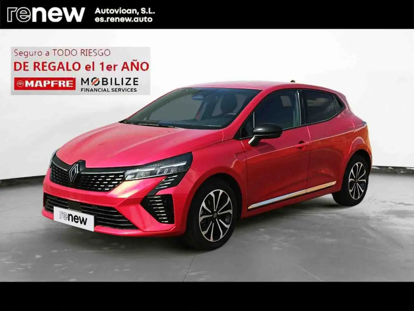 Renault Clio 5 TECHNO TCE GLP 100CV Rojo - 1