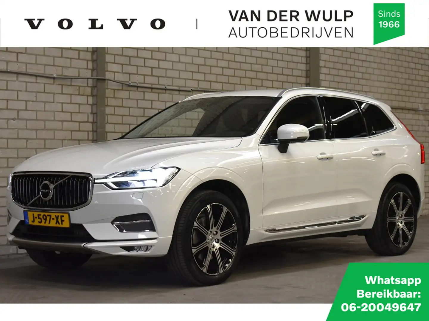 Volvo XC60 B4 197PK Inscription | Leder | Trekhaak | BLIS | D Blanc - 1