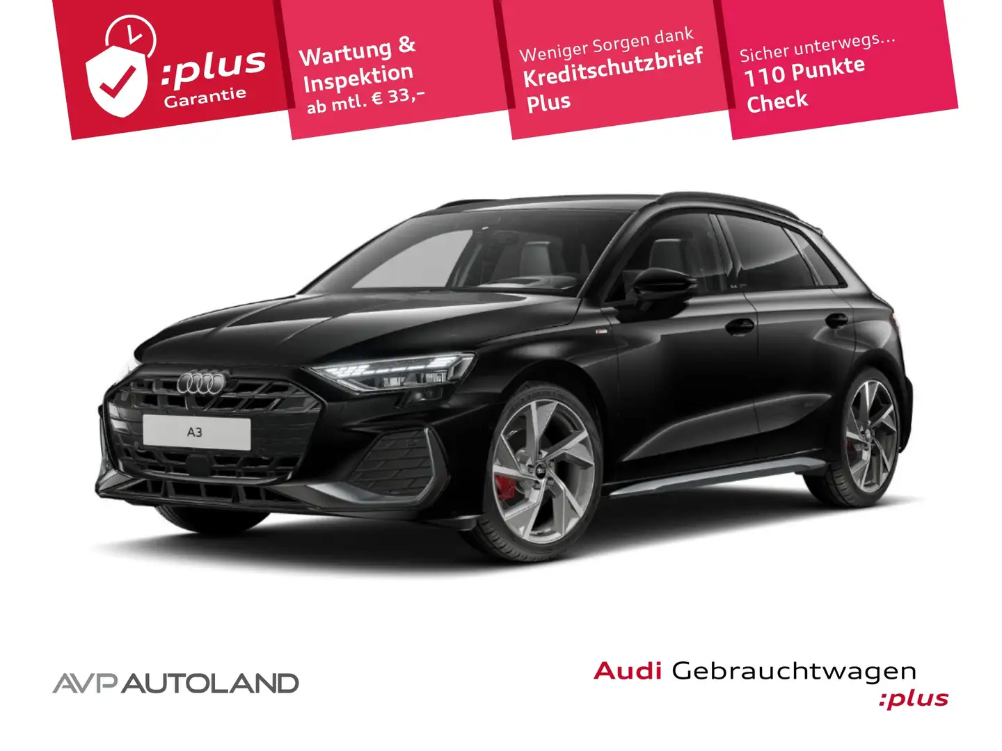 Audi A3 Sportback 35 TFSI S line | LED | NAVI | AHK Schwarz - 1