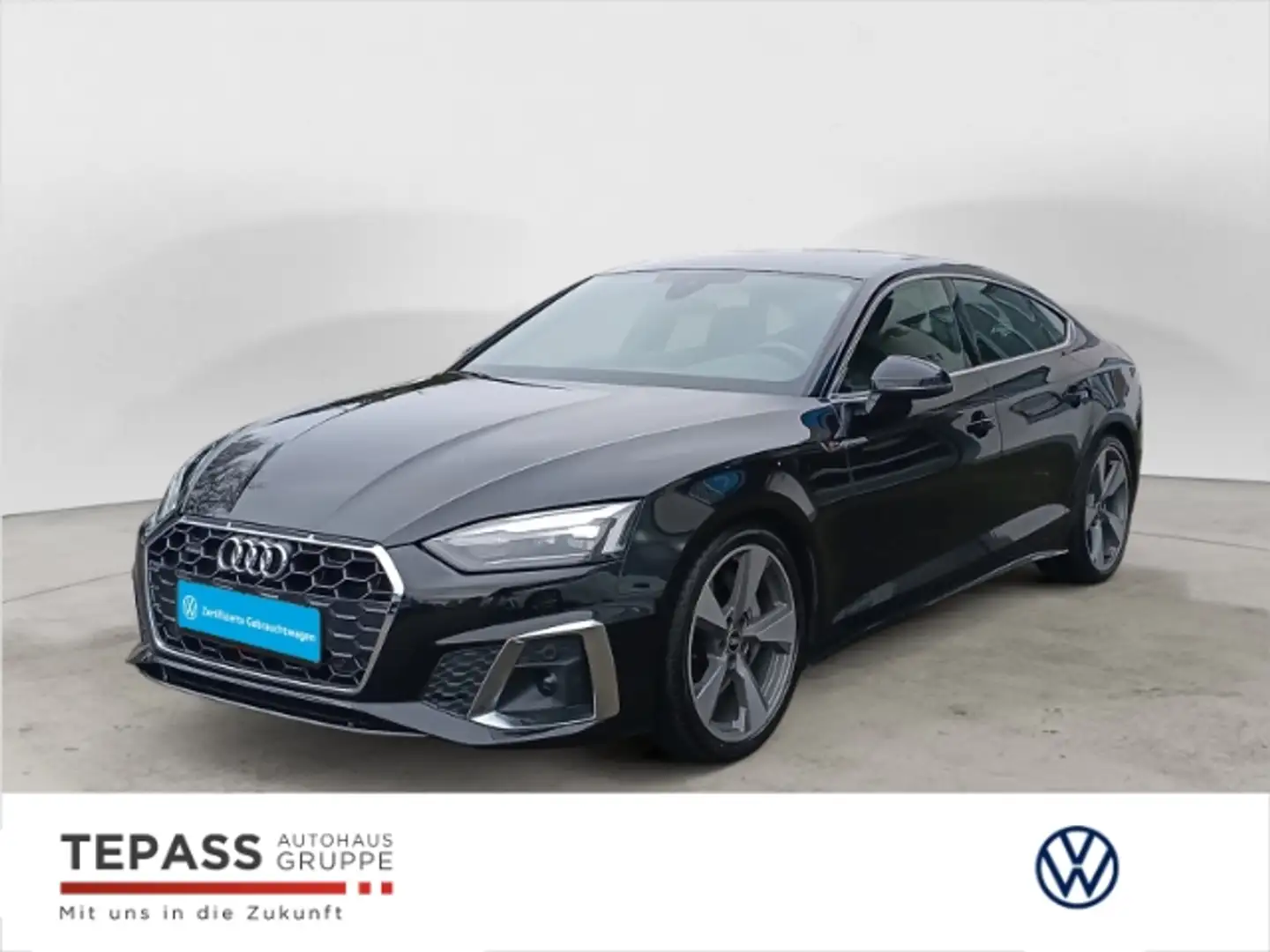 Audi A5 Sportback 50 TDI quattro S line APP MASSAGE BUSINE Schwarz - 1