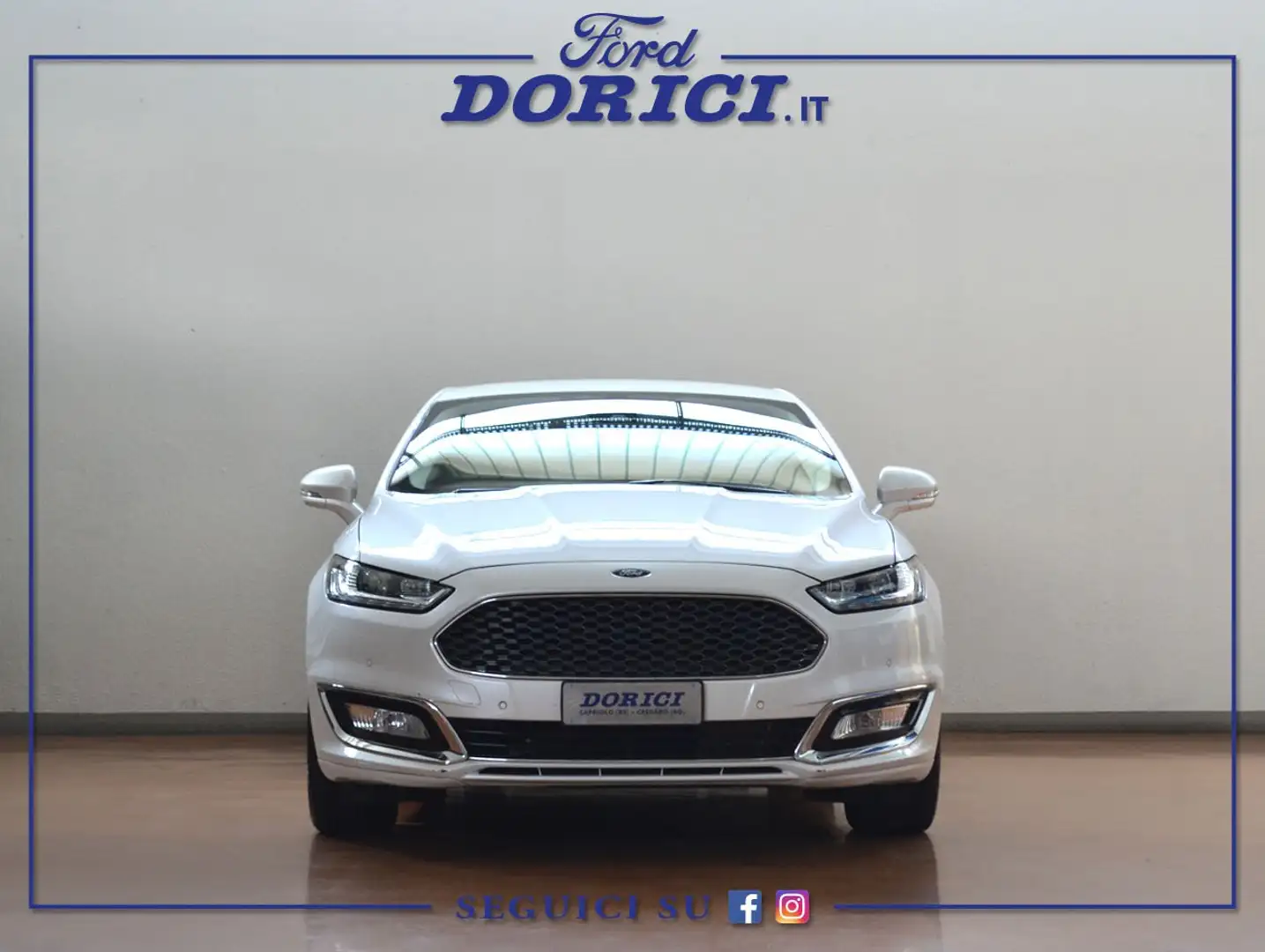 Ford Mondeo 4p 2.0 hybrid Vignale ecvt Bianco - 2