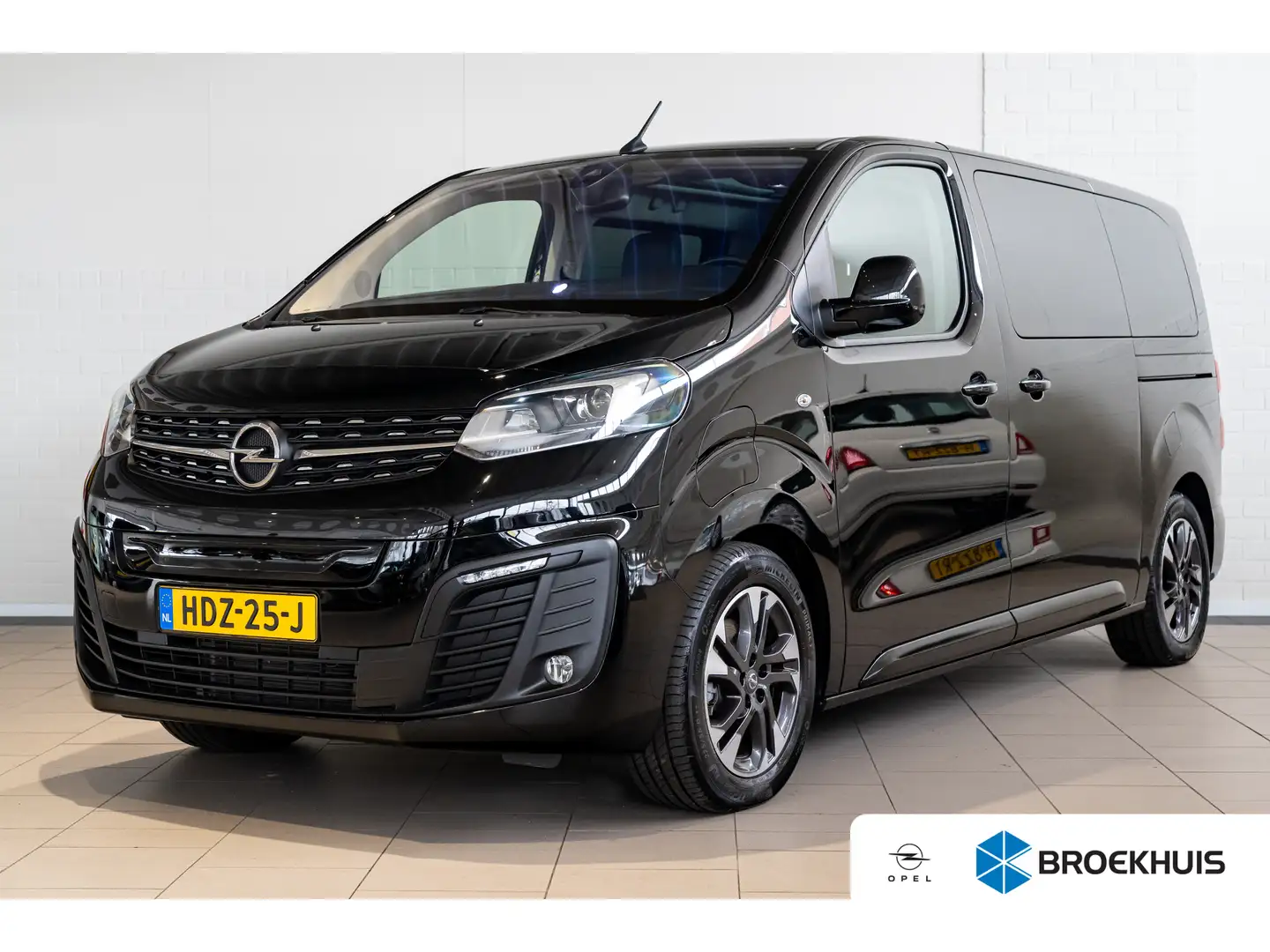 Opel Zafira Life Electric L2 75 kWh Elegance 8 Persoons | Lederen b Černá - 1