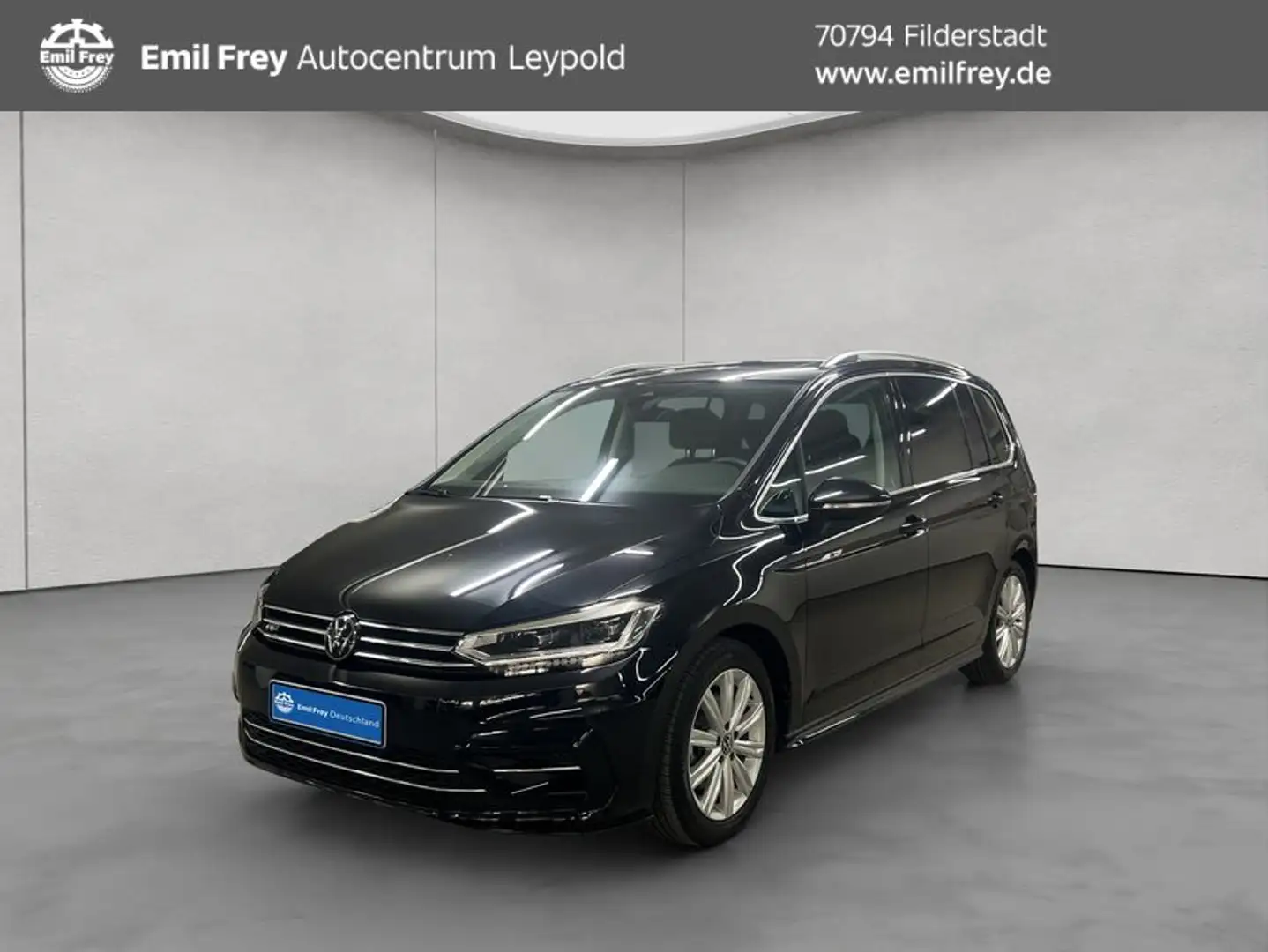 Volkswagen Touran 1.5 TSI DSG Highline Navi 7 Sitze Schwarz - 1