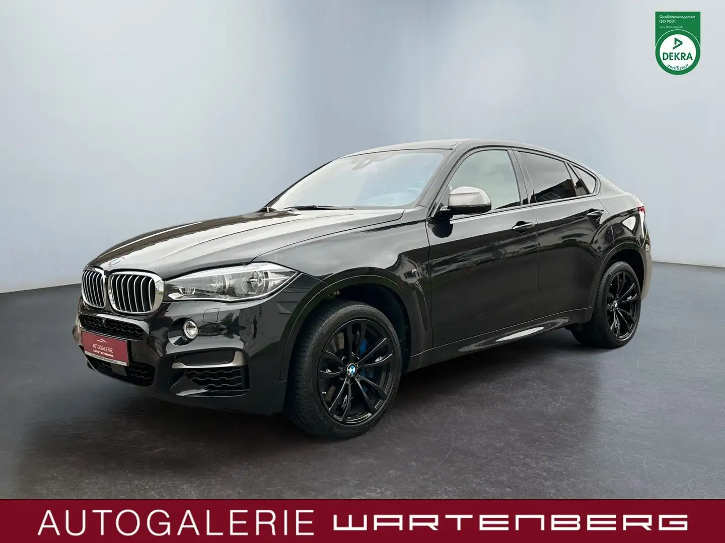 BMW X6 M d/NAVI PROF/360°/MEMORY/AHK/LED/HUD/H&K/ Schwarz - 1