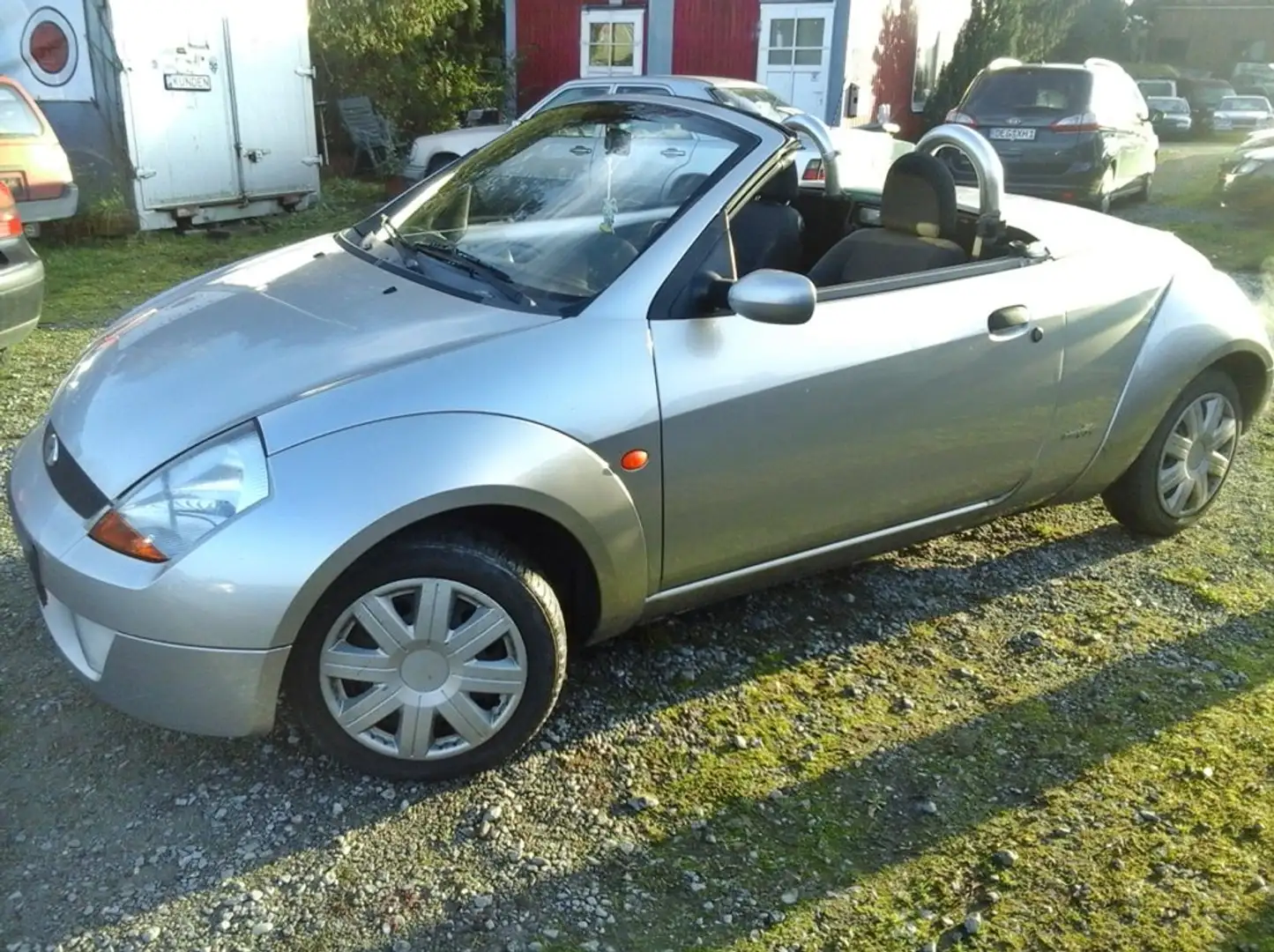 Ford Streetka 1.6i Roadster /org km/met+Sv+ZV-Funk+ABS+el.FH/EU4 Grau - 1