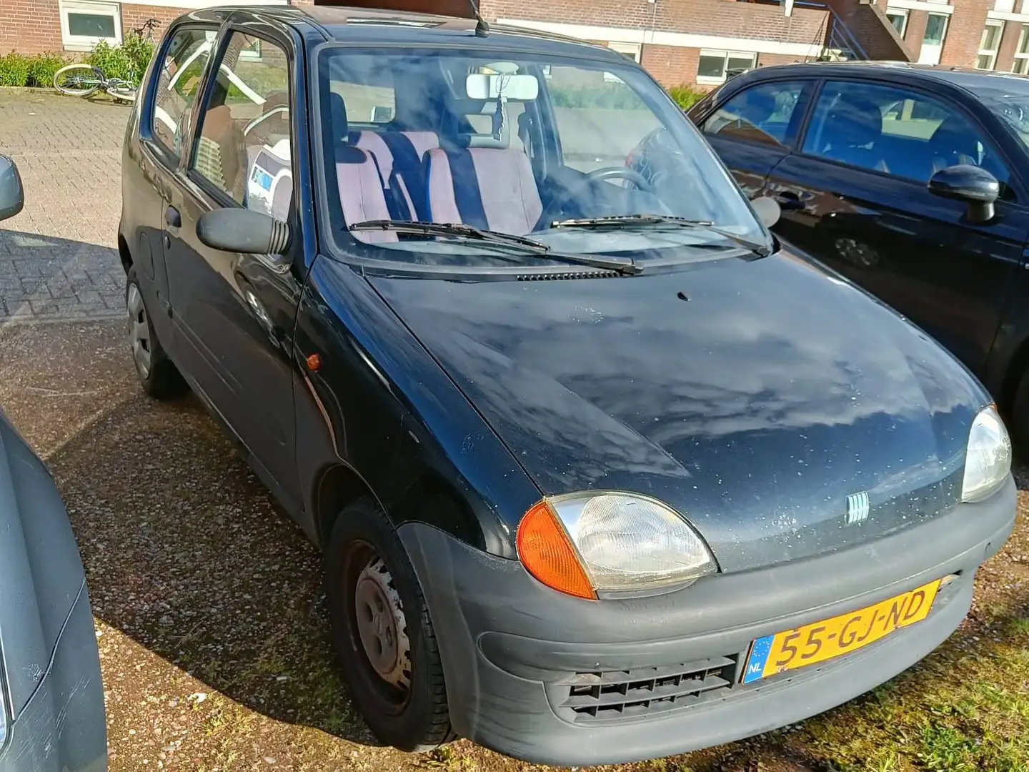 Fiat Seicento Seicento 1100 ie Young Zwart - 2