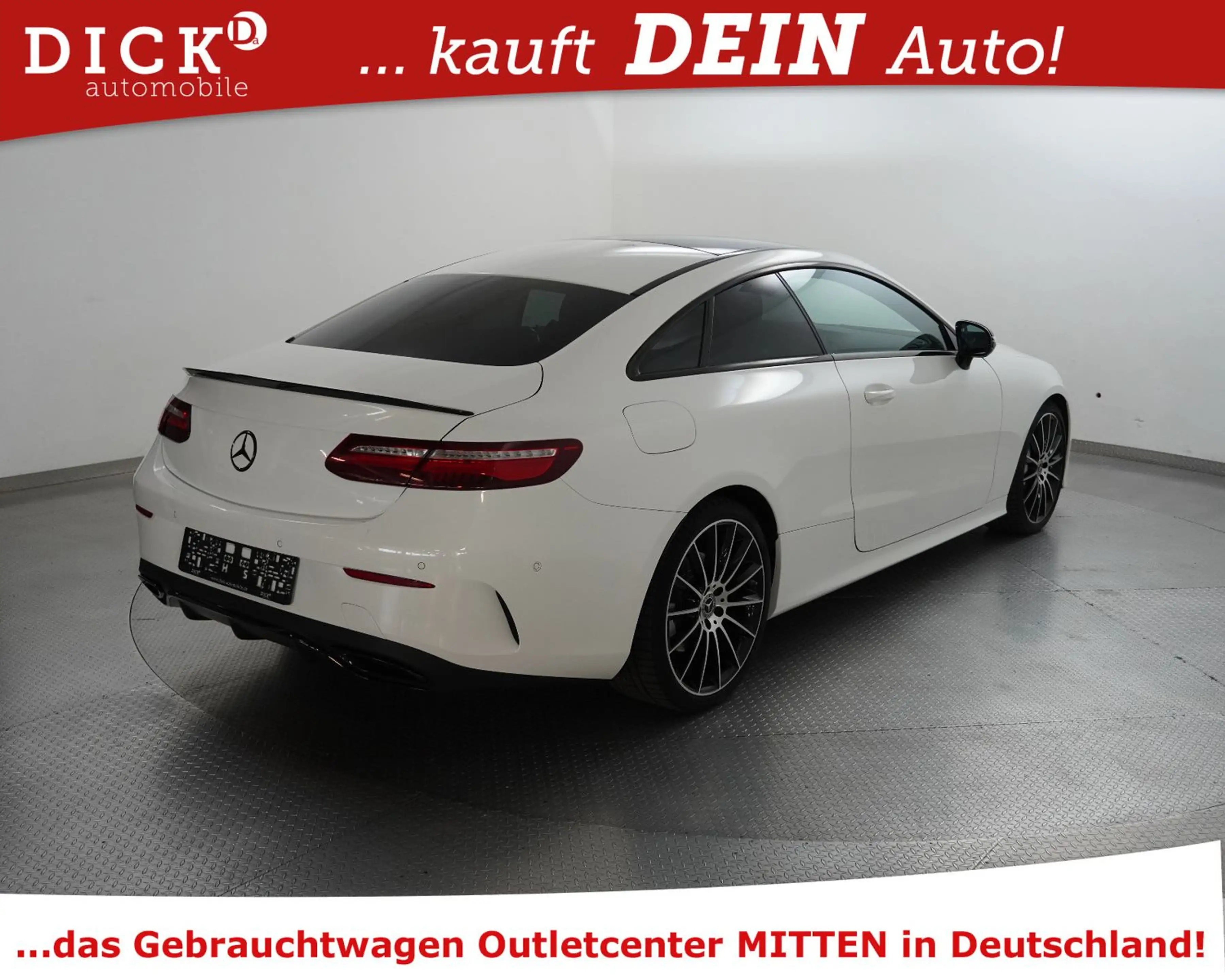 Mercedes-Benz E 350 E350d Coupe 2X AMG Line NIGHT+PANO+VIRTU+360+VOL — photo 8