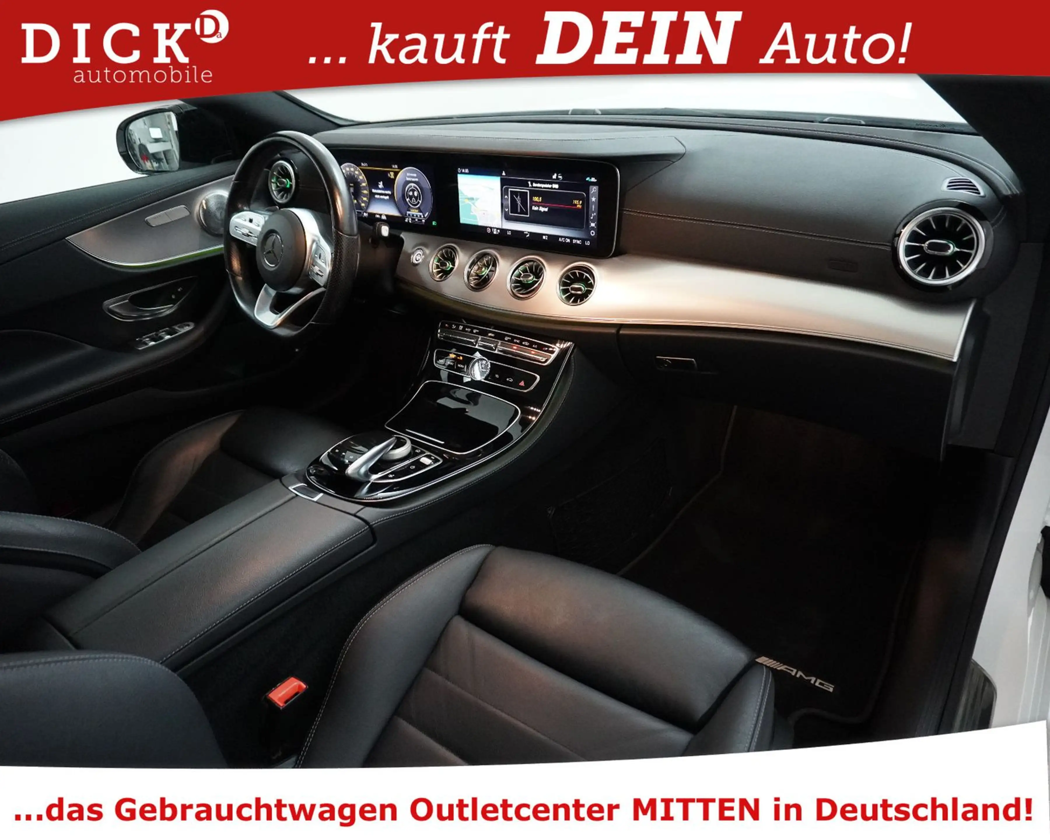 Mercedes-Benz E 350 E350d Coupe 2X AMG Line NIGHT+PANO+VIRTU+360+VOL — photo 12