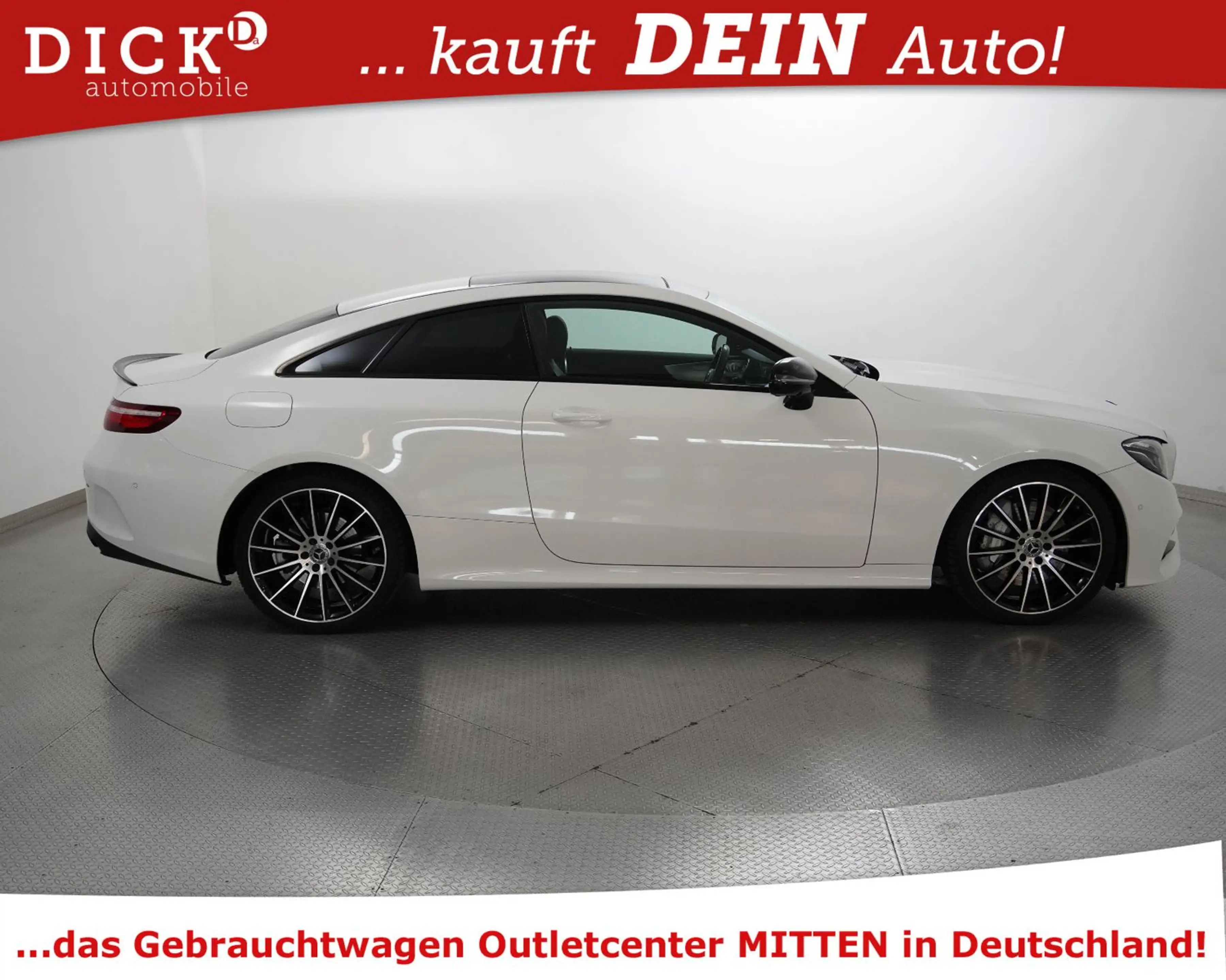 Mercedes-Benz E 350 E350d Coupe 2X AMG Line NIGHT+PANO+VIRTU+360+VOL — photo 2