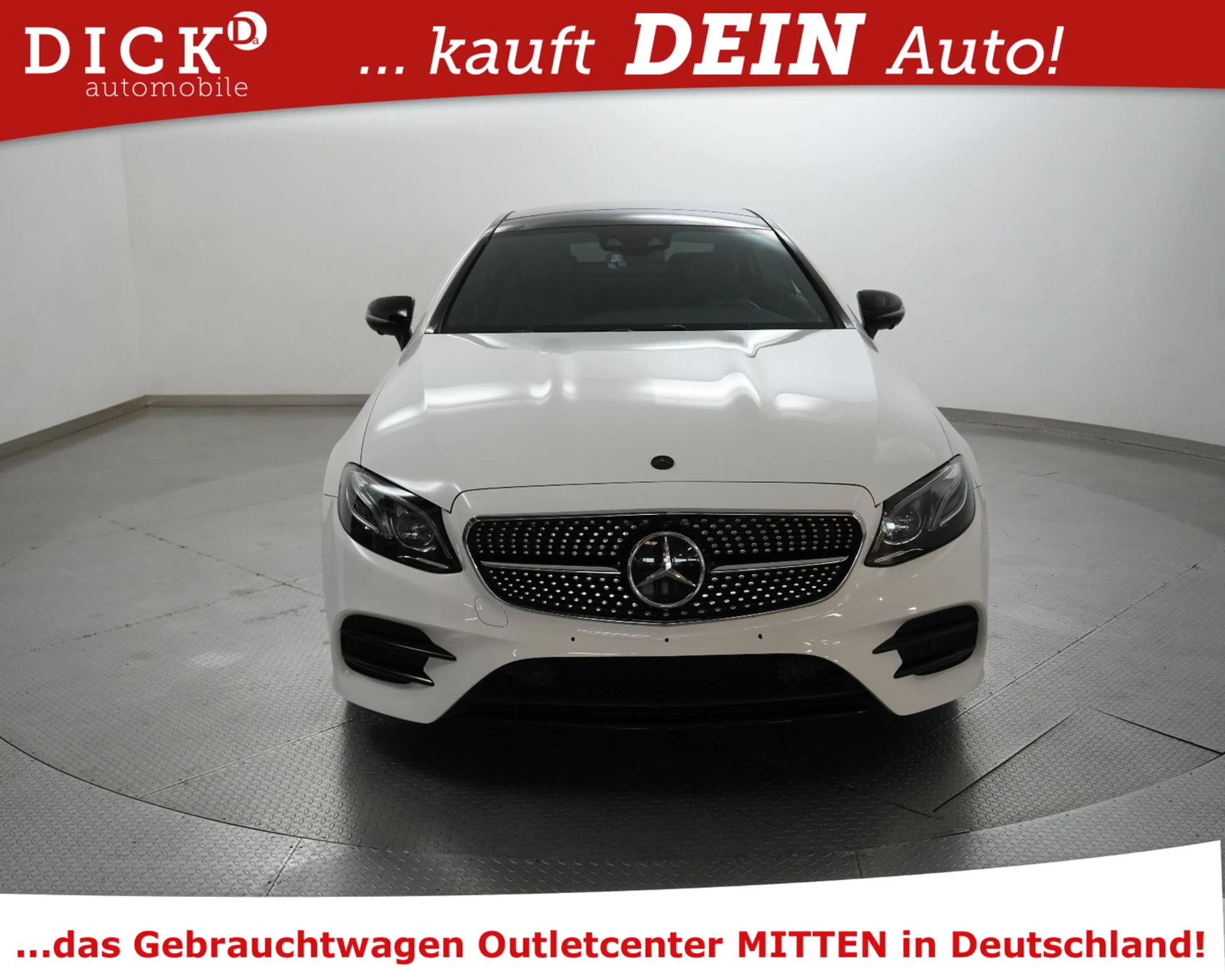 Mercedes-Benz E 350 E350d Coupe 2X AMG Line NIGHT+PANO+VIRTU+360+VOL — photo 3