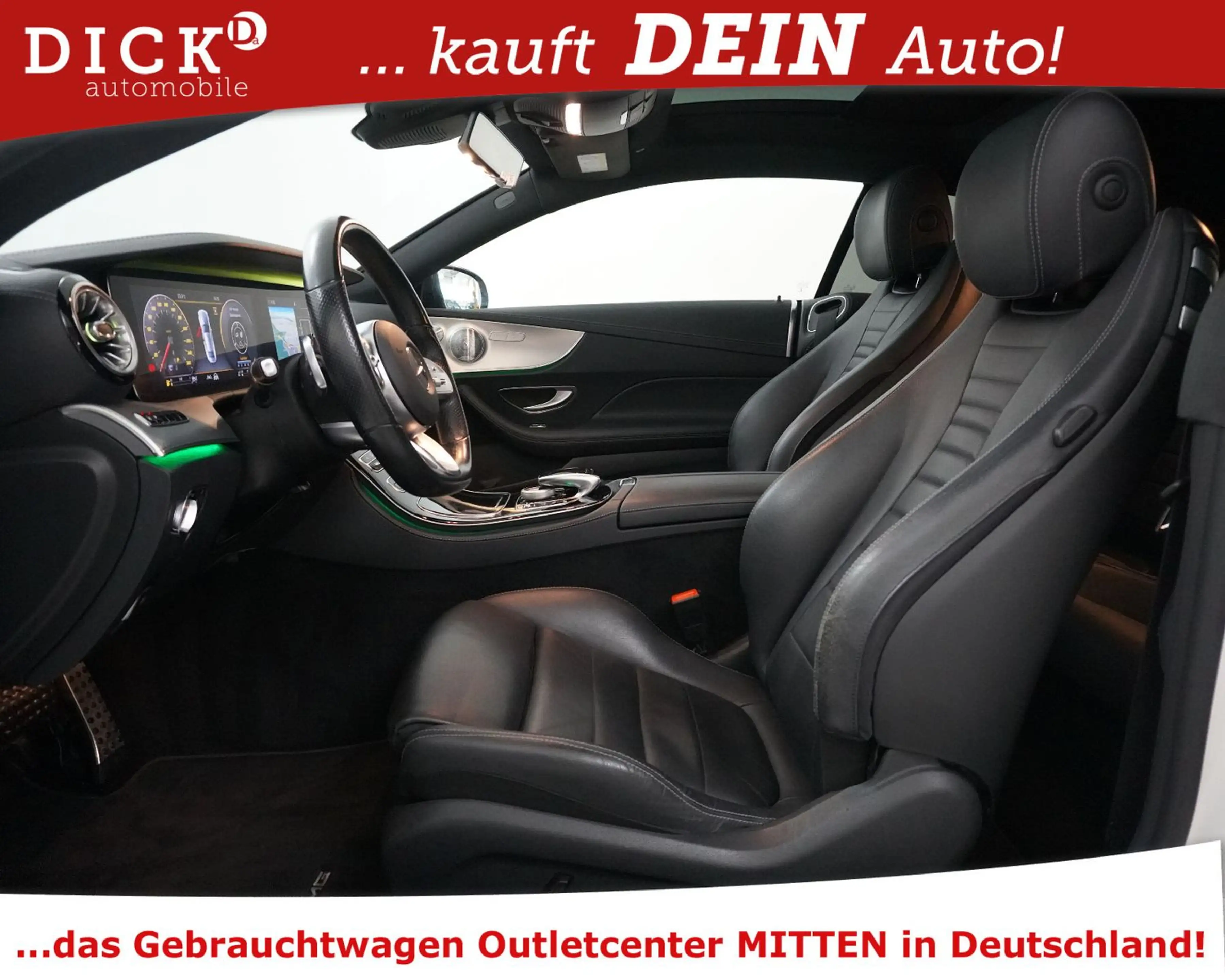 Mercedes-Benz E 350 E350d Coupe 2X AMG Line NIGHT+PANO+VIRTU+360+VOL — photo 14