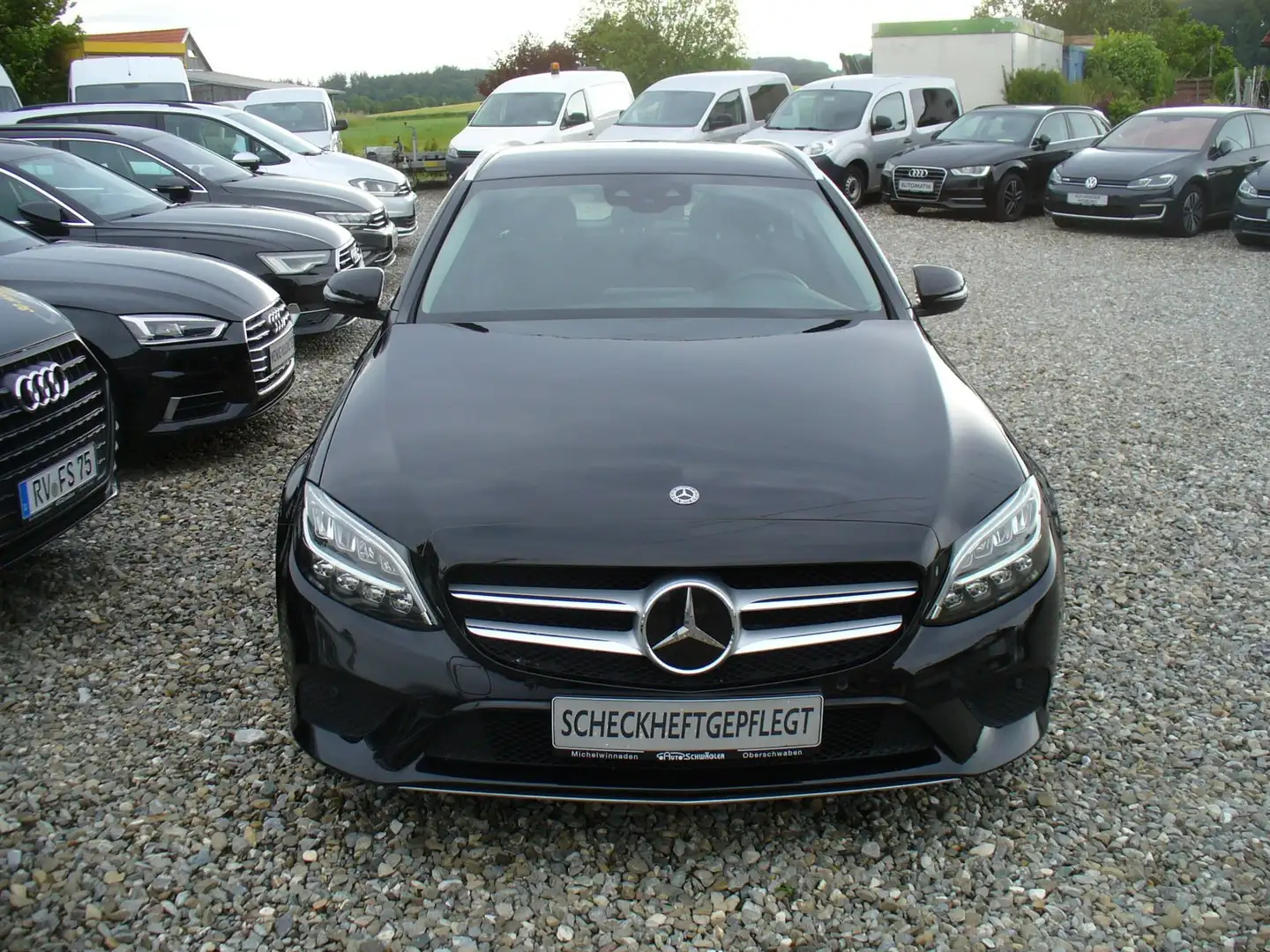 Mercedes-Benz C 220 C-Klasse T-Modell Diesel d T 9G-TRONIC Avantgarde Noir - 2