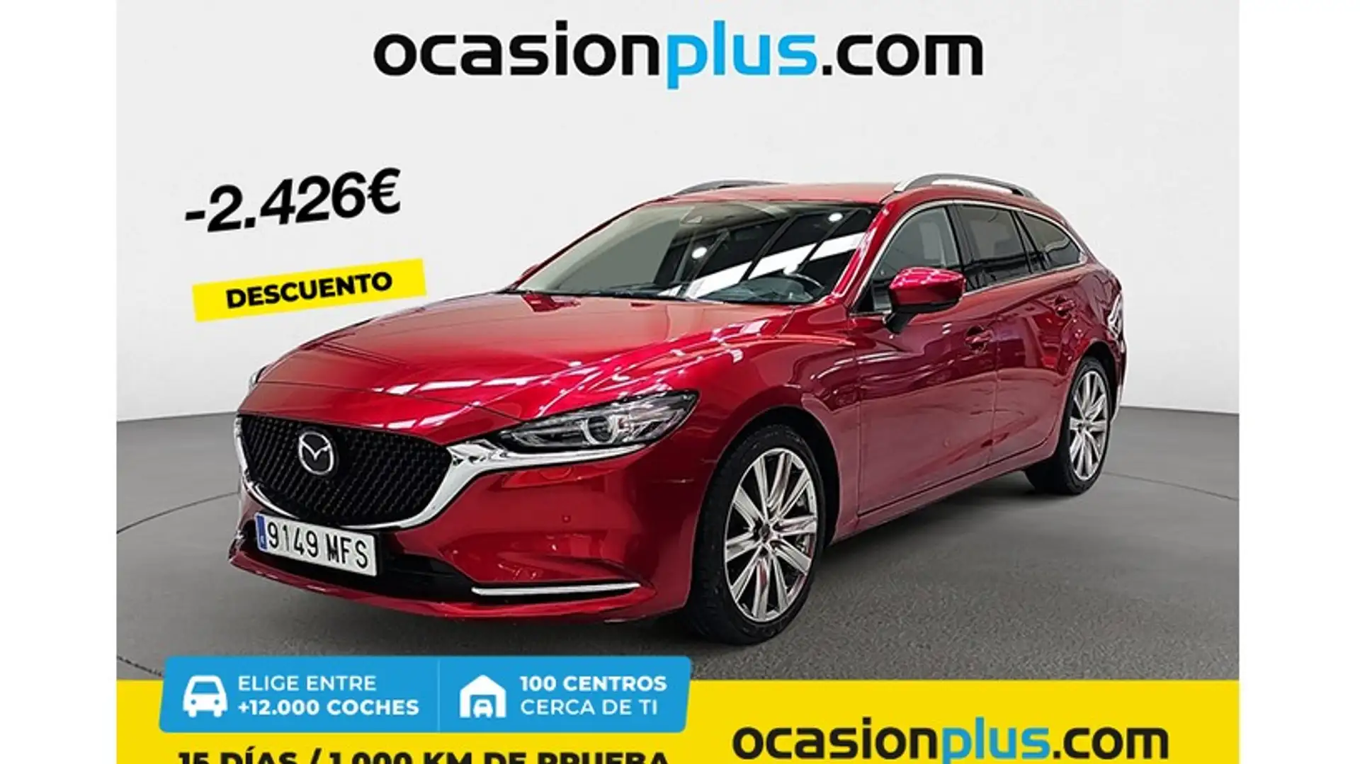 Mazda 6 Wagon 2.0 Skyactiv-G Exclusive-Line 165 Rojo - 1