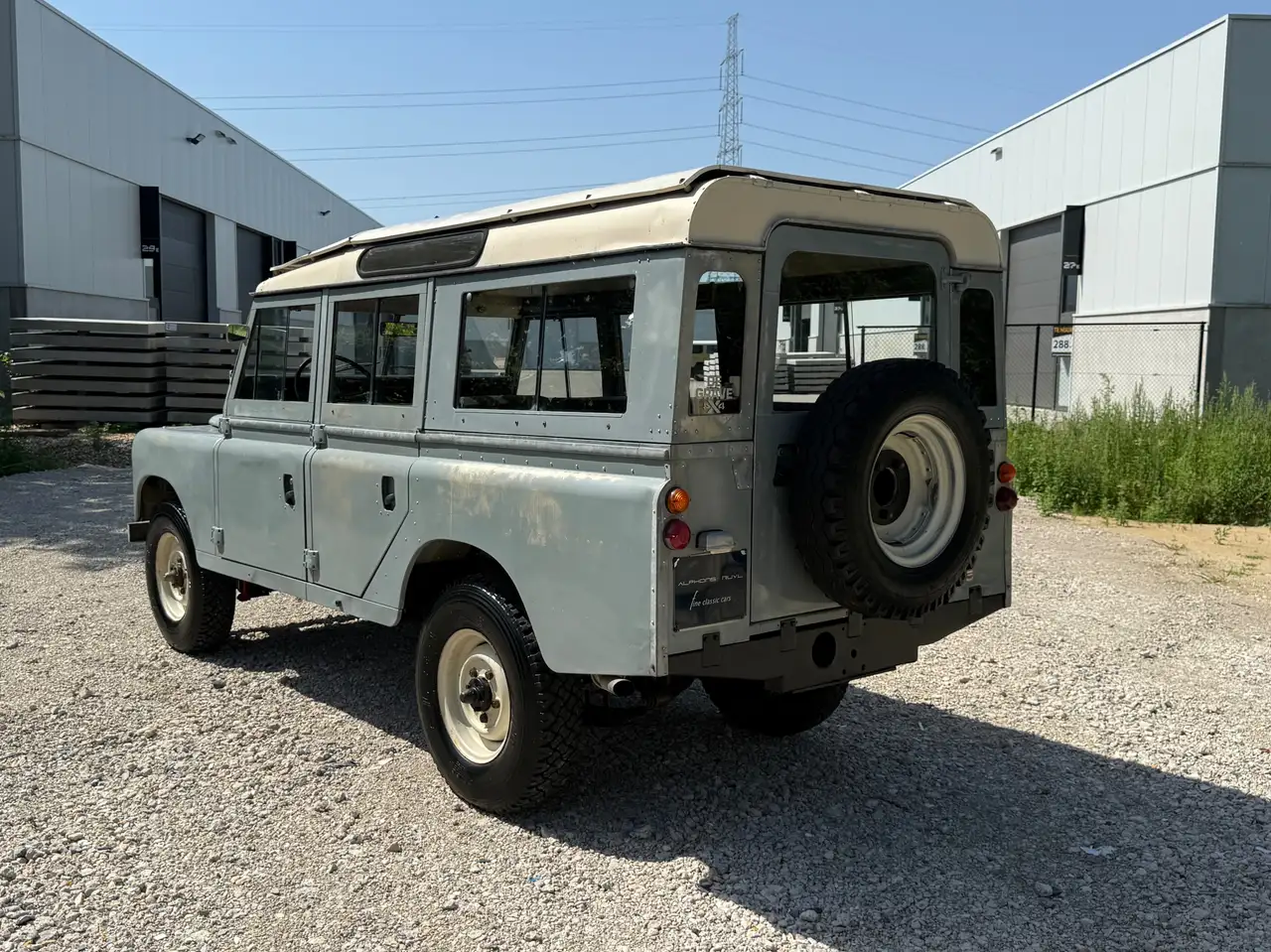 Land Rover Series 109 Series 2 / Origineel / 1e Lak / Greviseerd, foto 5