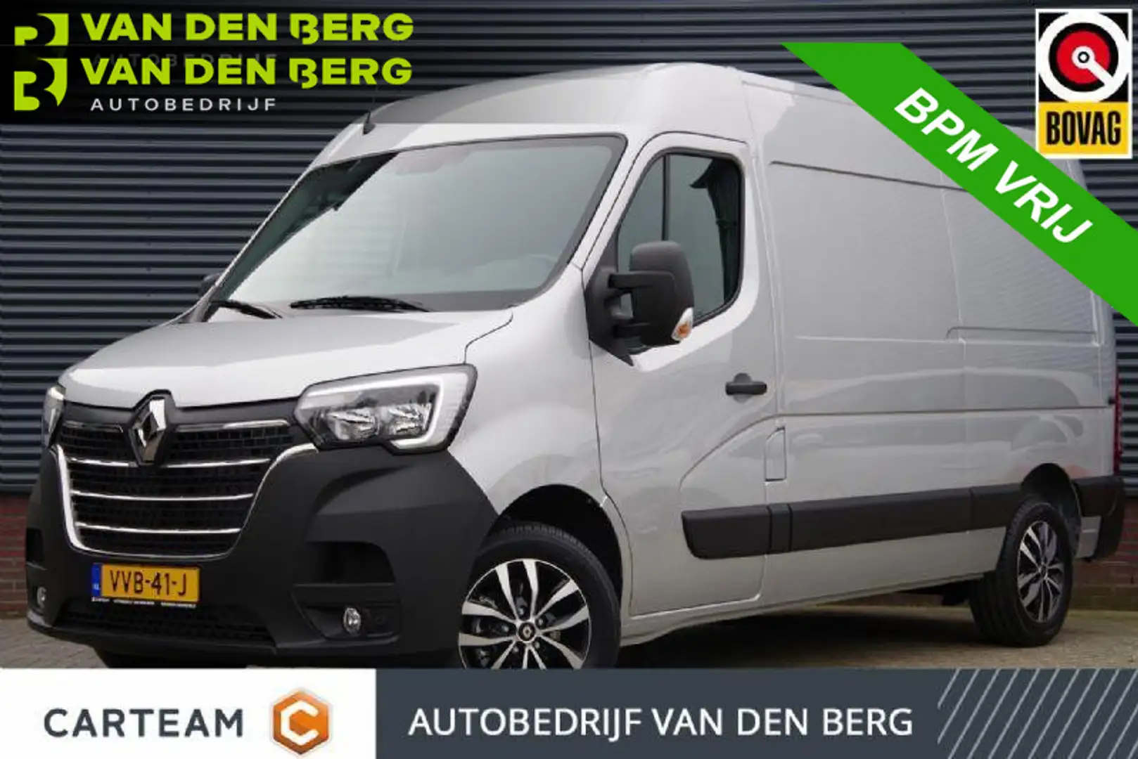 Renault Master T35 2.3 dCi 135PK L2H2 Work Edition CAMERA, NAVI, Zilver - 1
