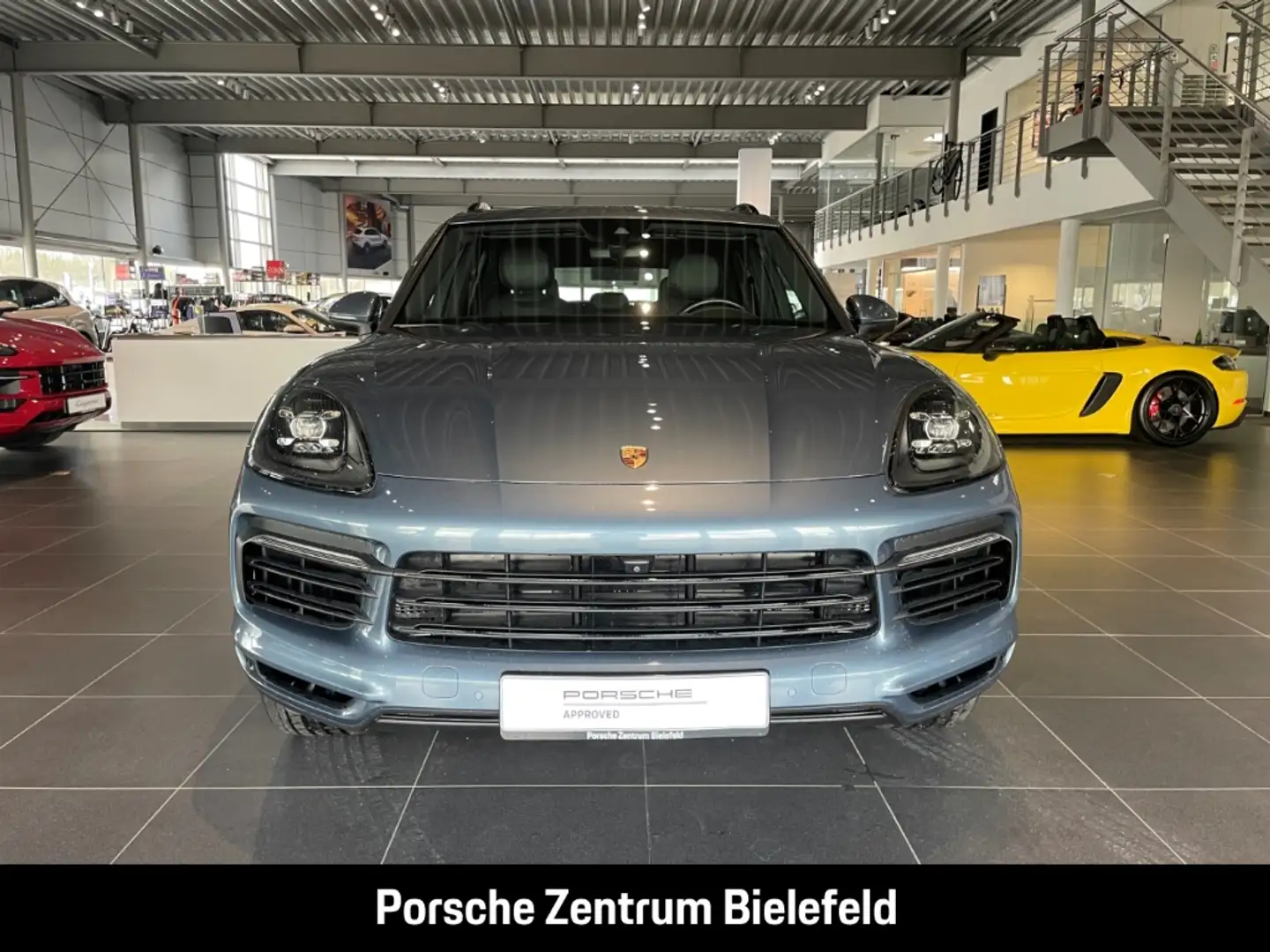 Porsche Cayenne Panoramadach Surround-View Luftfederung Blauw - 2