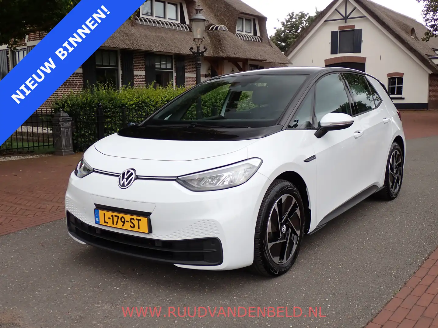 Volkswagen ID.3 PRO 58kWh 94%SOH ADAP.CRUISE/18''/STOEL+STUUR-VERW Wit - 1