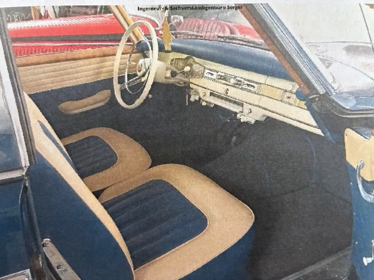 Borgward Isabella Coupé TS Blau - 2