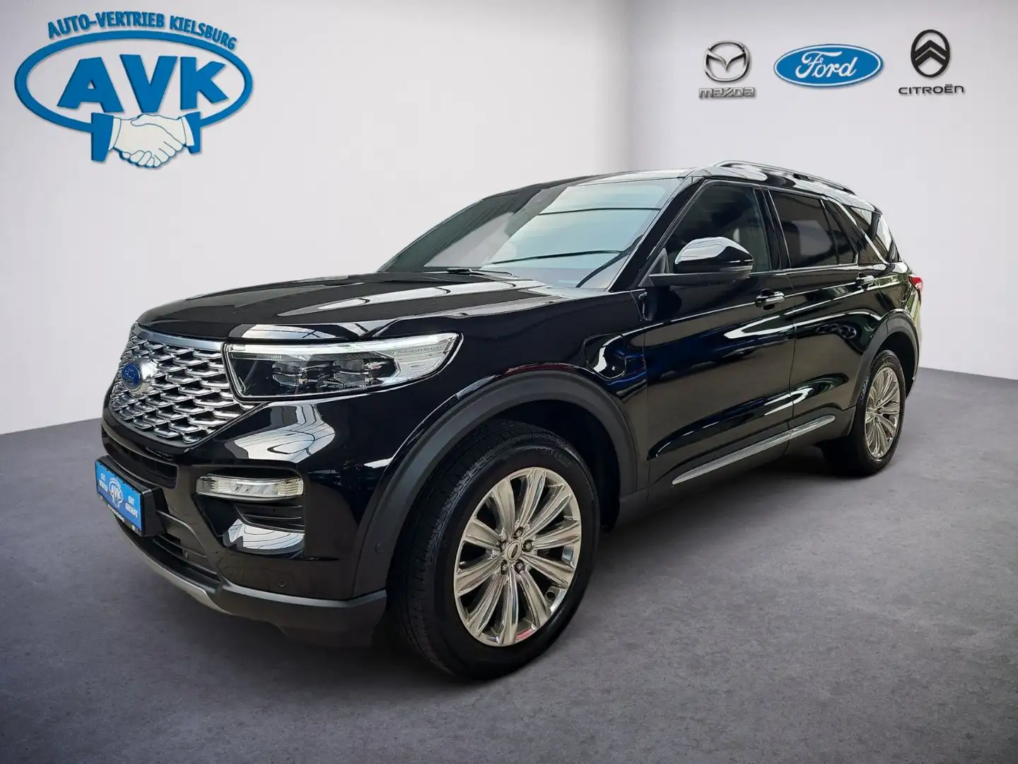 Ford Explorer Platinum Plug-in-Hybrid 4x4, AHK Noir - 2