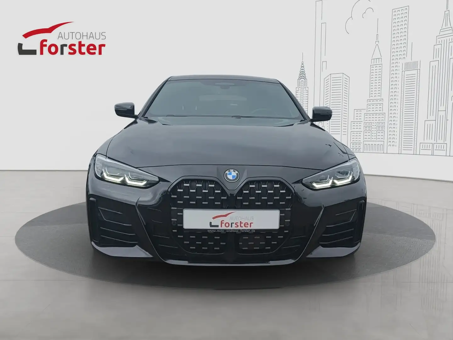 BMW 420 d xDrive M Sport Head Up AHK HIFI Schwarz - 2
