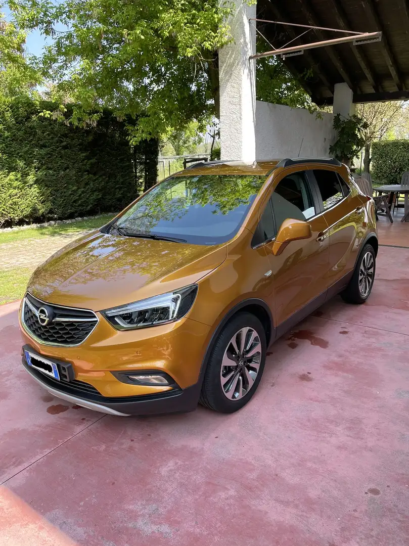 Opel Mokka X 1.4 t Innovation 4x2 140cv auto Orange - 1