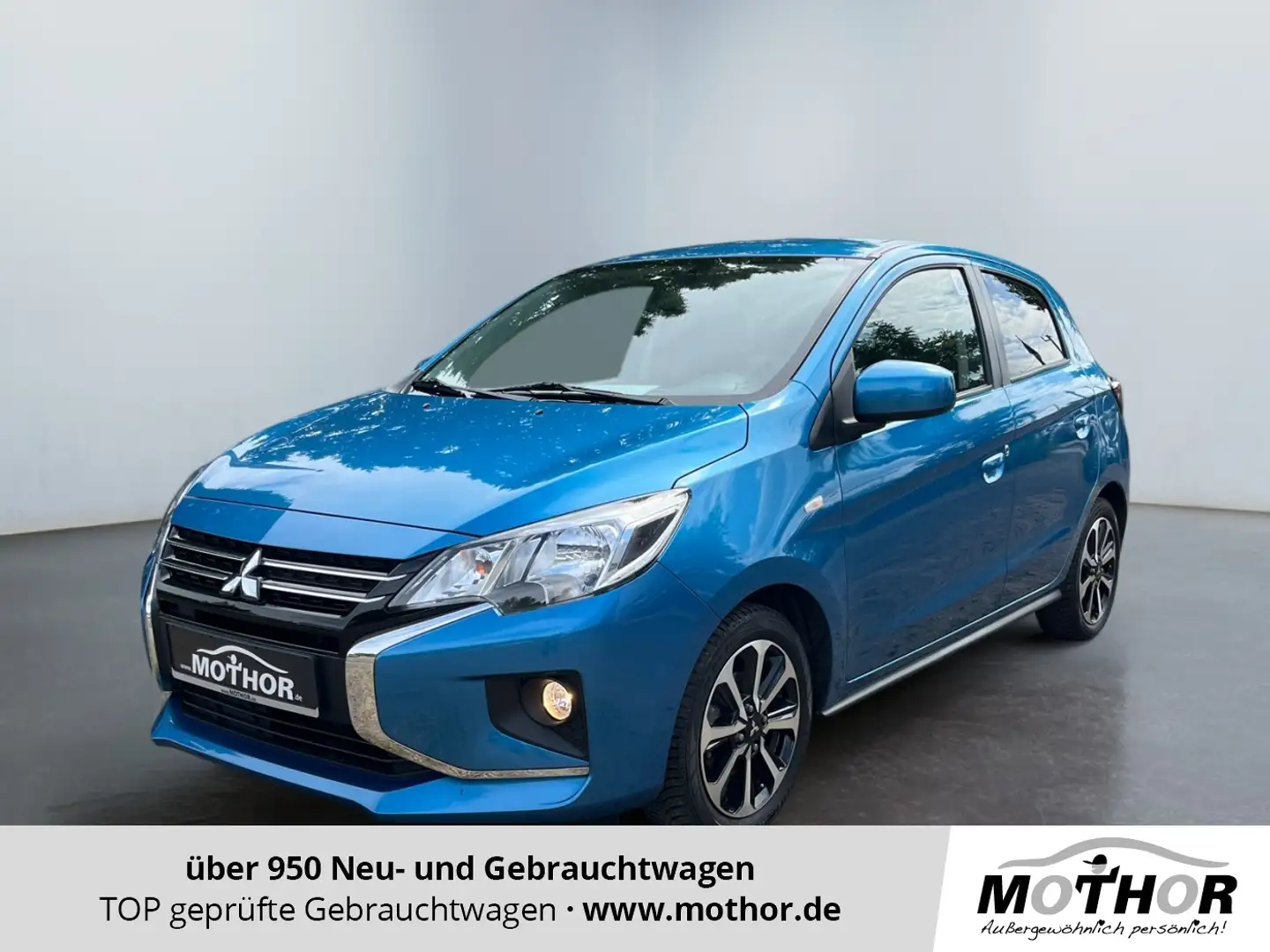 Mitsubishi Space Star Select+ 1.2 Klima Bluetooth DAB Radio Blau - 1