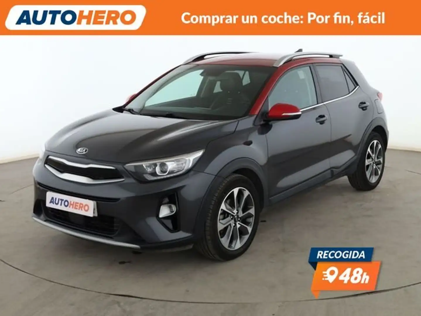 Kia Stonic 1.0 TGDI Tech Gris - 1