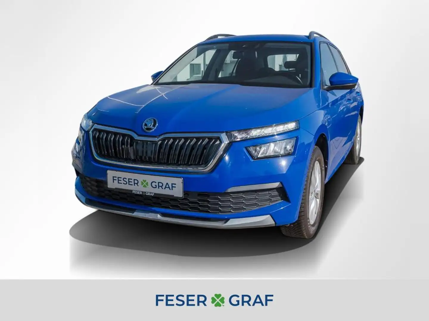 Skoda Kamiq Ambition 1.0TSI DAB/LED/TEMPO/ALU Bleu - 1