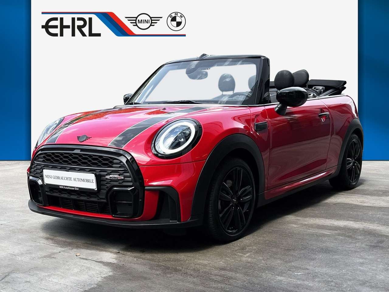 MINI Cooper Cabrio 2023 — Cooper JCW TRIM KOMFORTZUG. LED LENKRADHZG.