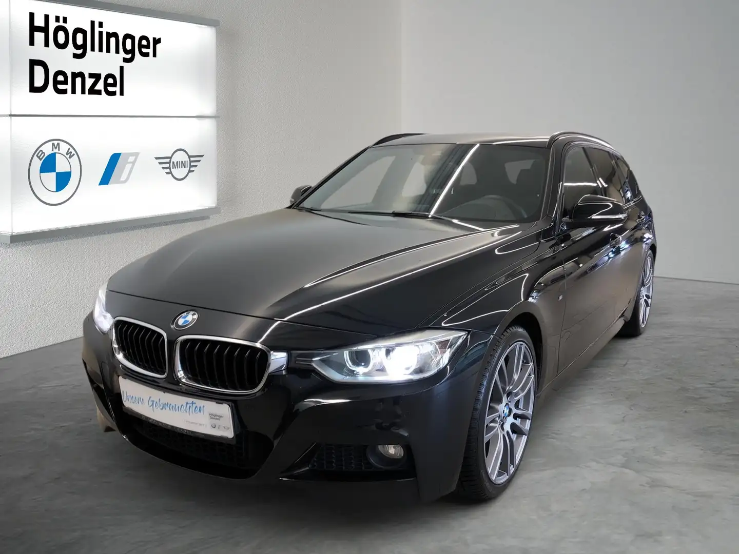 BMW 320 d Schwarz - 1