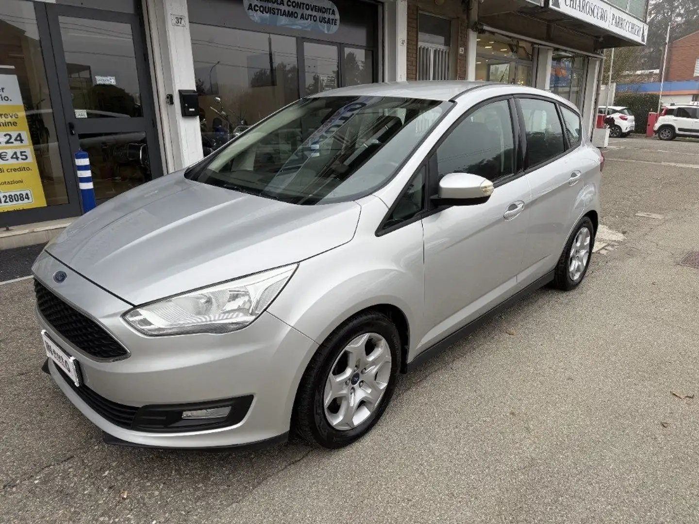 Ford C-Max 1.5 TDCi 95CV Business EURO 6 BASSI CONSUMI NEOPAT Silber - 1