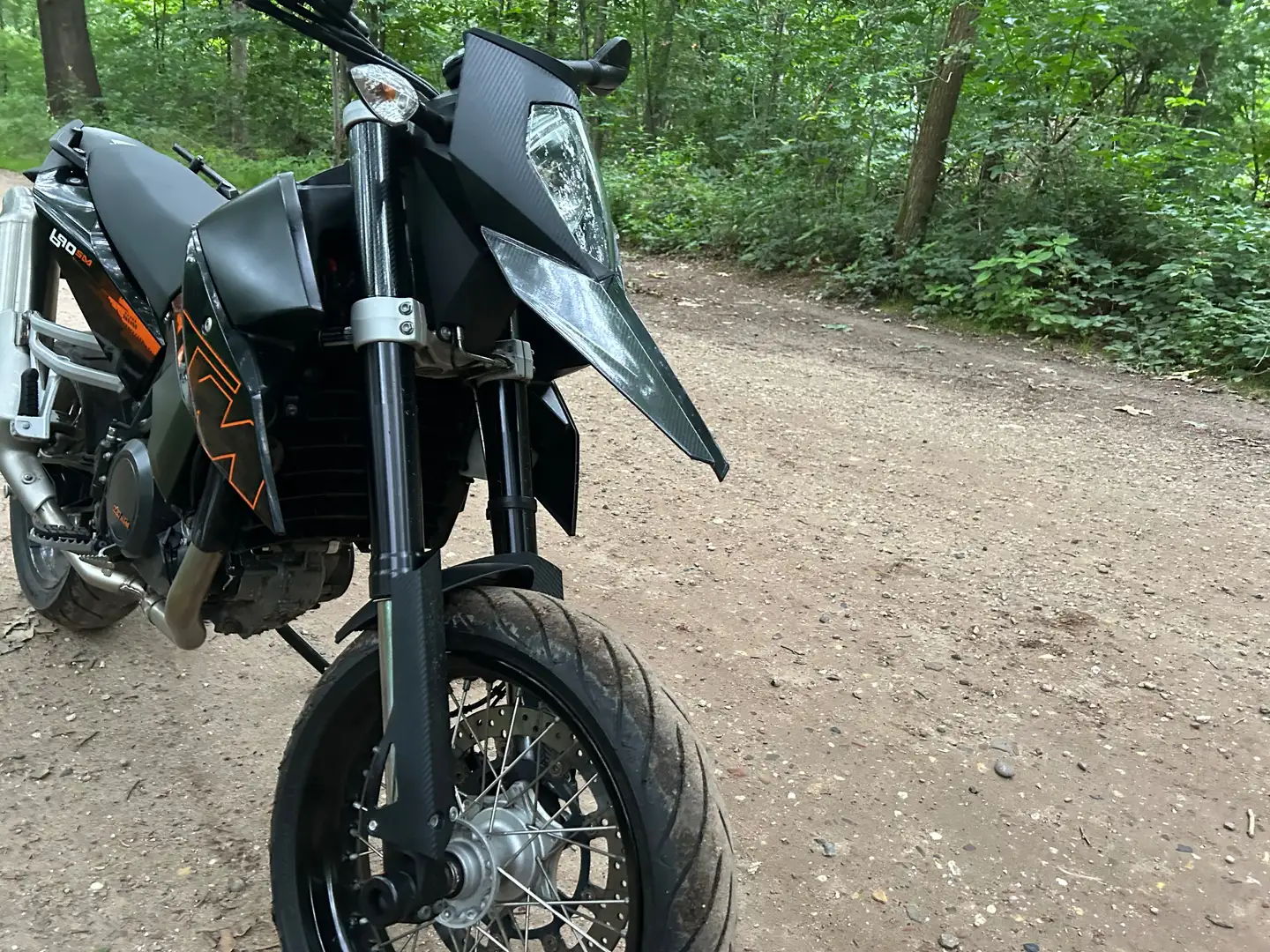 KTM 690 SMC R Carbon Оранжевий - 2
