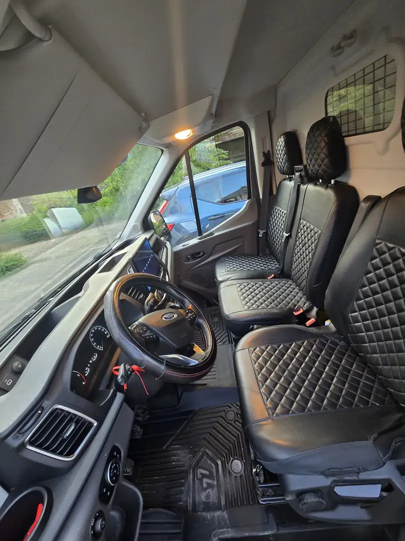 Ford Transit Bus Full option Argent - 1