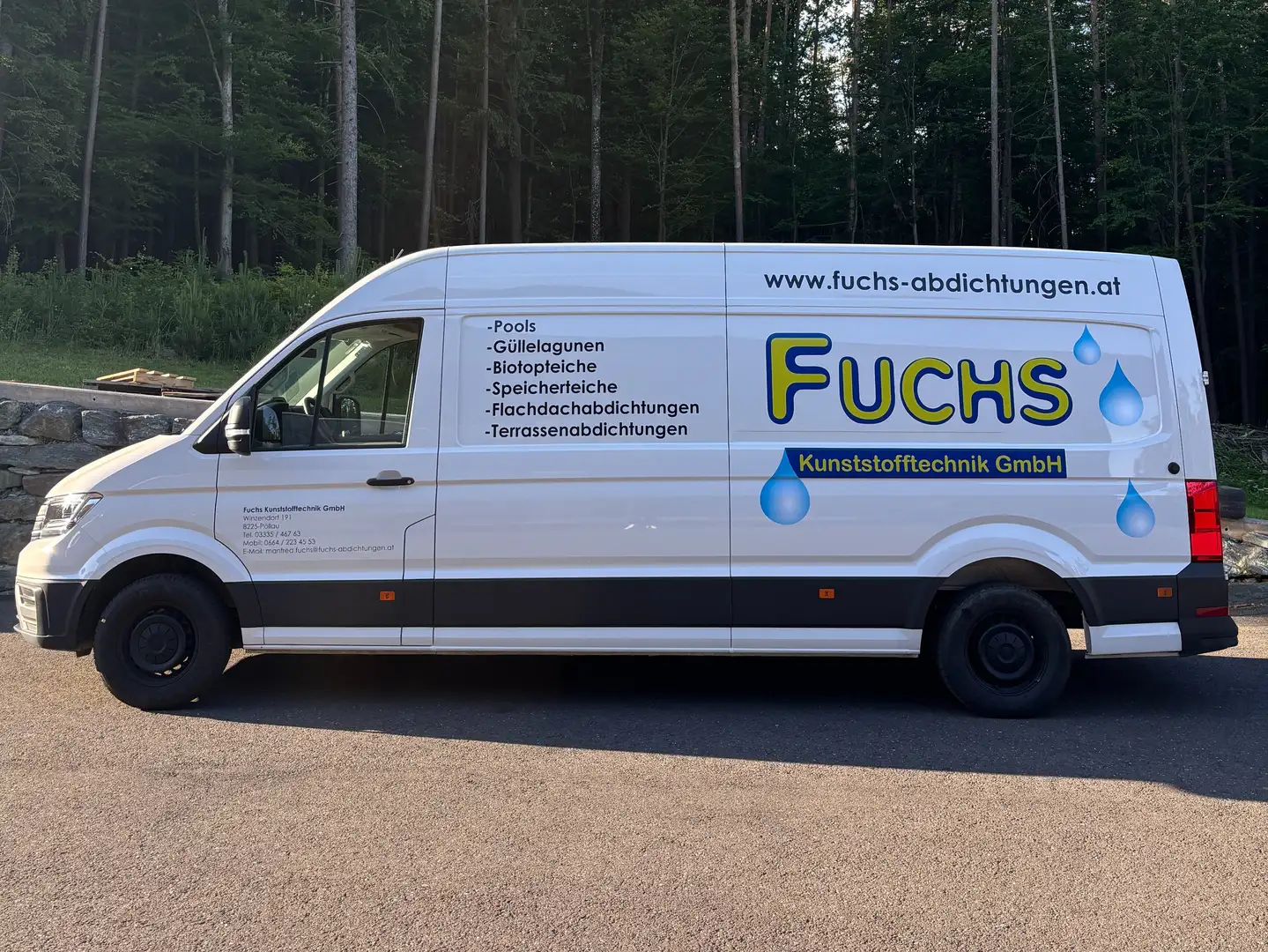 Volkswagen Crafter Weiß - 1
