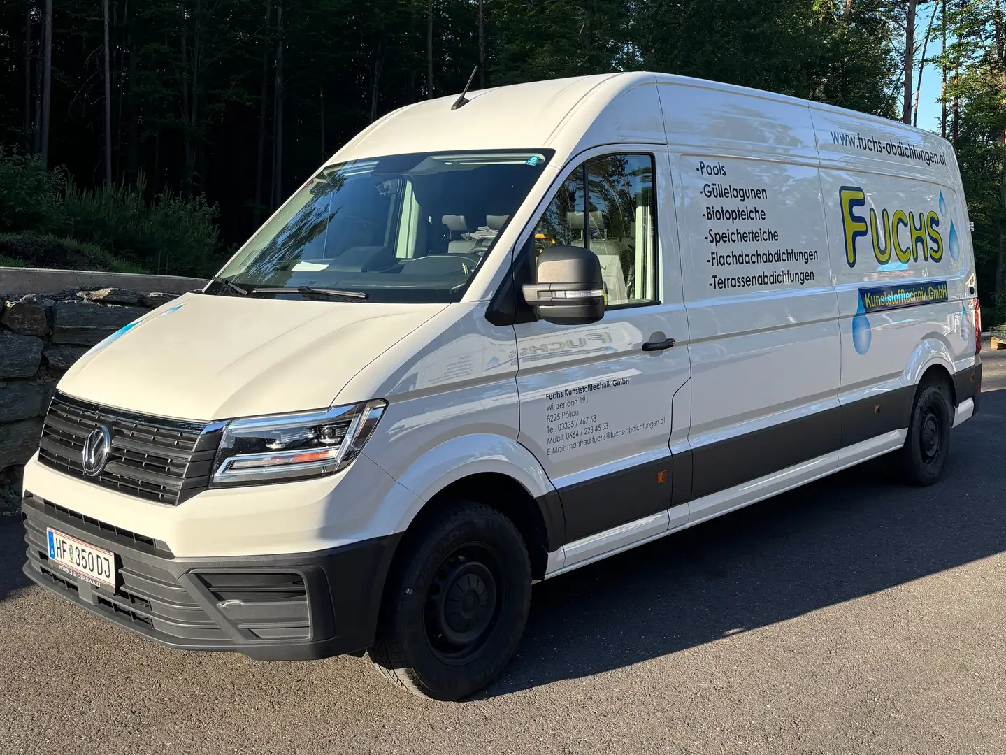 Volkswagen Crafter Weiß - 2
