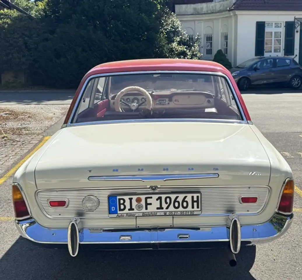 Ford Taunus 17m / 21 - P5 Coupé (1966) – Top-Zustand, H-Zulassung, seltene Farbkombination & Lenkradschaltung, foto 11
