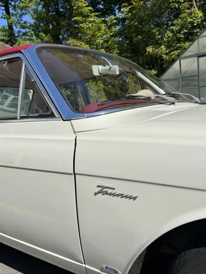 Ford Taunus 17m / 21 - P5 Coupé (1966) – Top-Zustand, H-Zulassung, seltene Farbkombination & Lenkradschaltung, foto 10