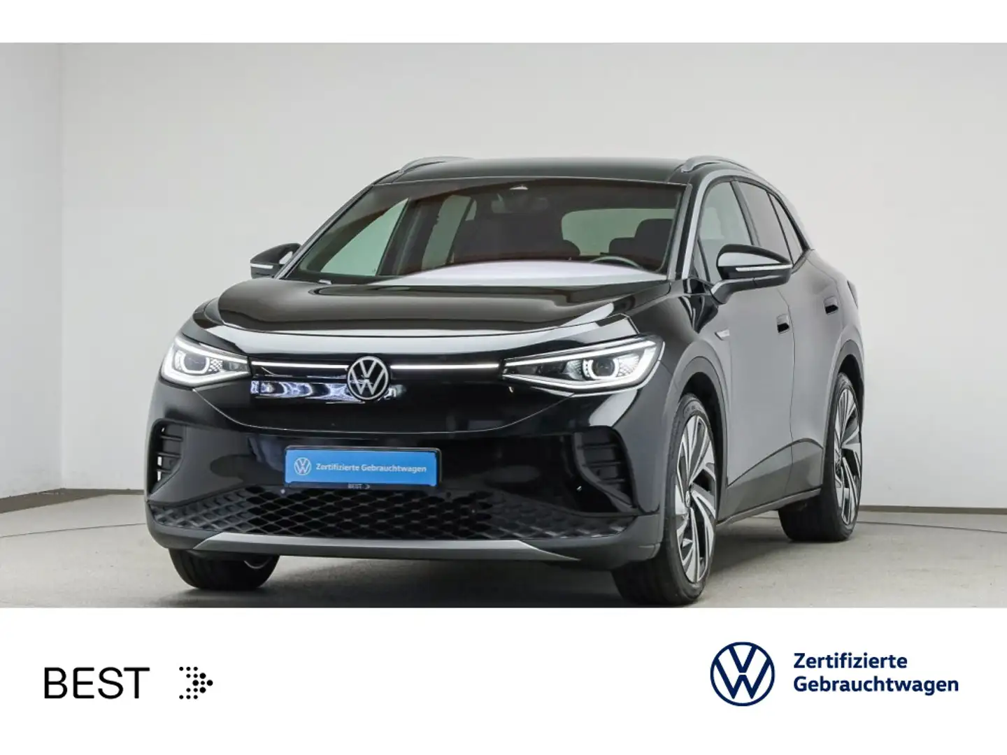 Volkswagen ID.4 Pro Performance*WÄRMEPUMPE*IQ.LIGHT*AHK*PAN Schwarz - 1
