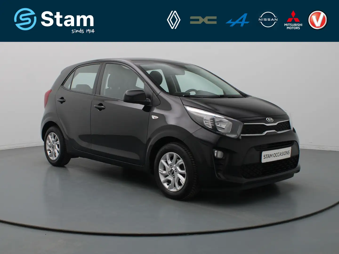 Kia Picanto 67pk CVVT ComfortPlusLine Navigator Airco | Camera Noir - 1