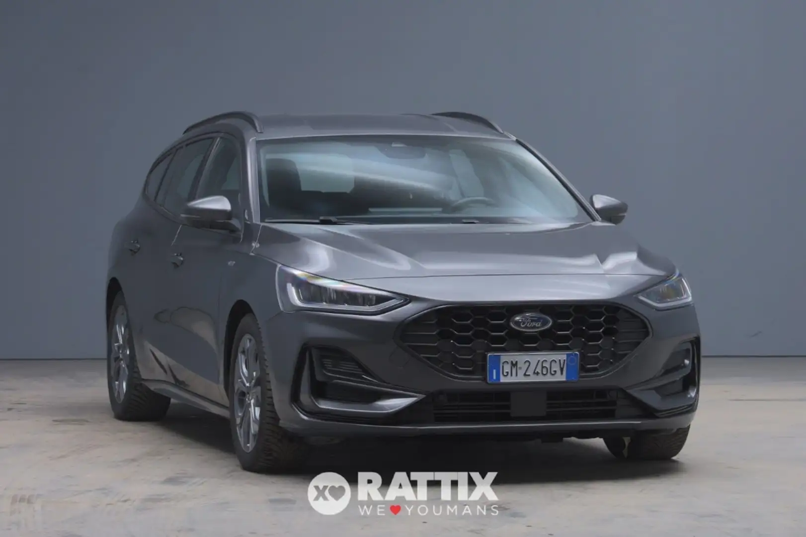 Ford Focus SW 1.0 Ecoboost Hybrid 125CV ST-Line Design Grigio - 1