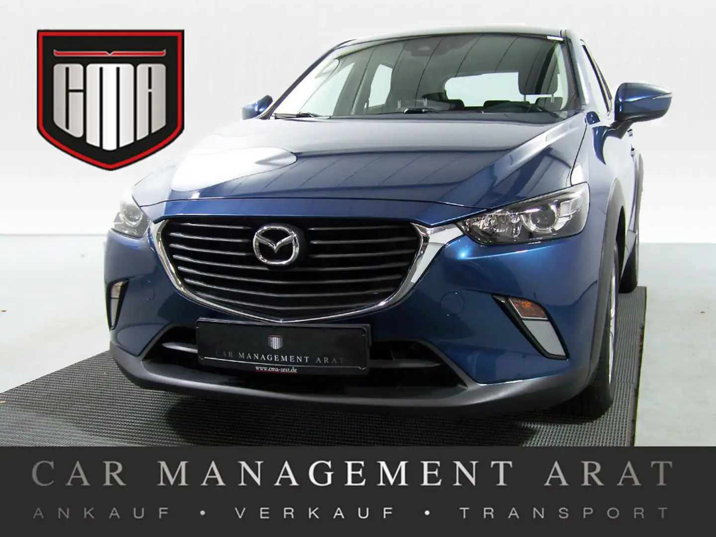 Mazda CX-3 SkyActiv-G 120 Center-Line TEMP+CARPLAY Blau - 1