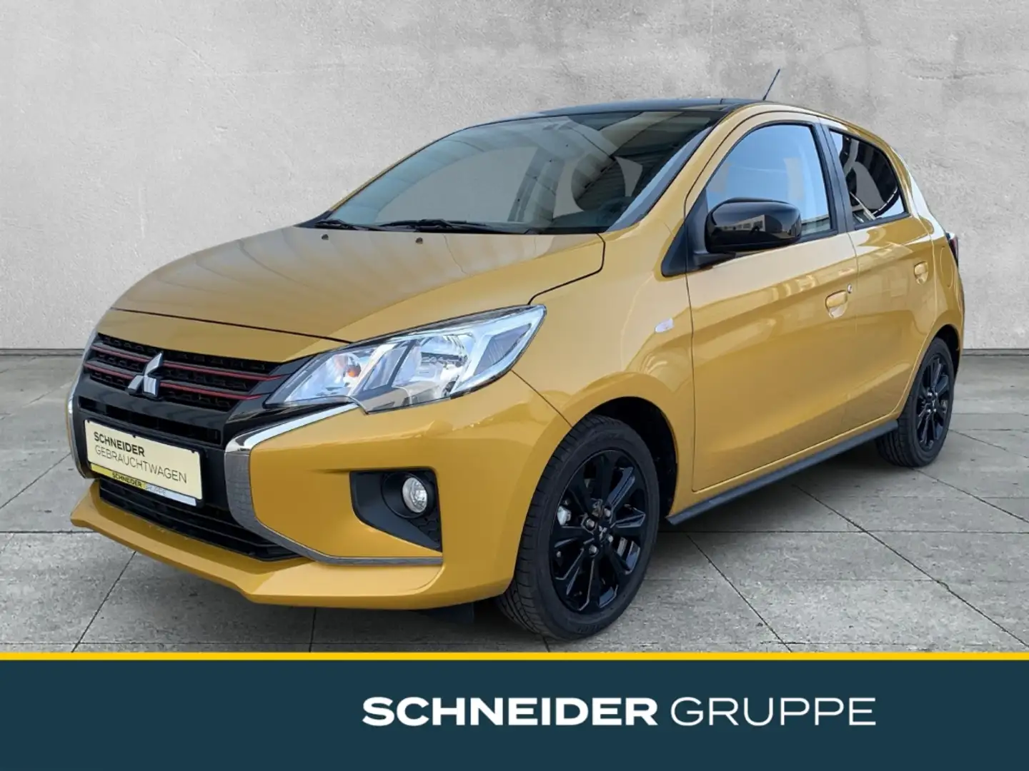 Mitsubishi Space Star SELECT+ BLACK KLIMA+SHZ+KAMERA Gelb - 1