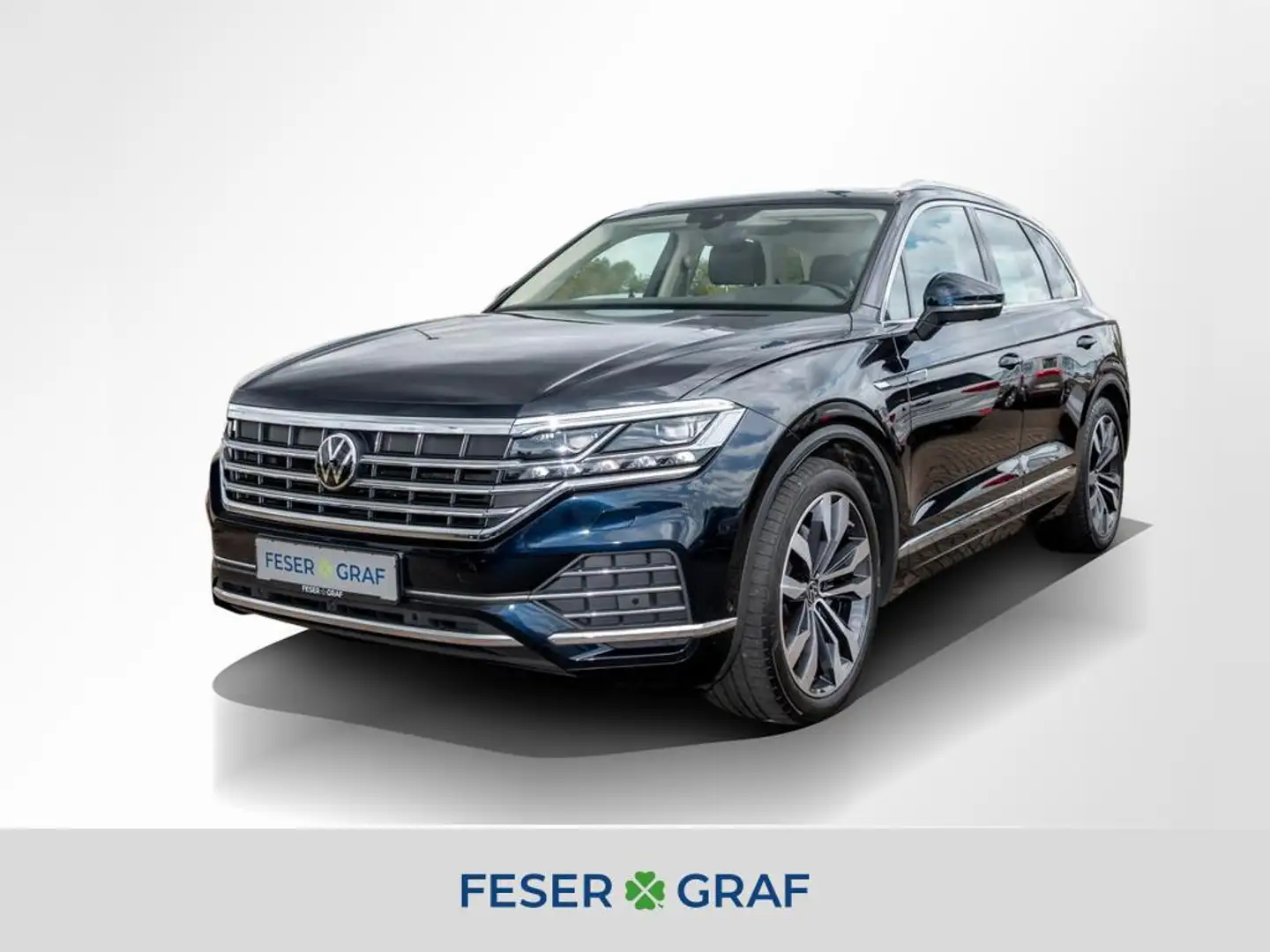Volkswagen Touareg 3.0TDI Atmosph. MATRIX/AHK/NAVI/STANDHZG Blau - 1