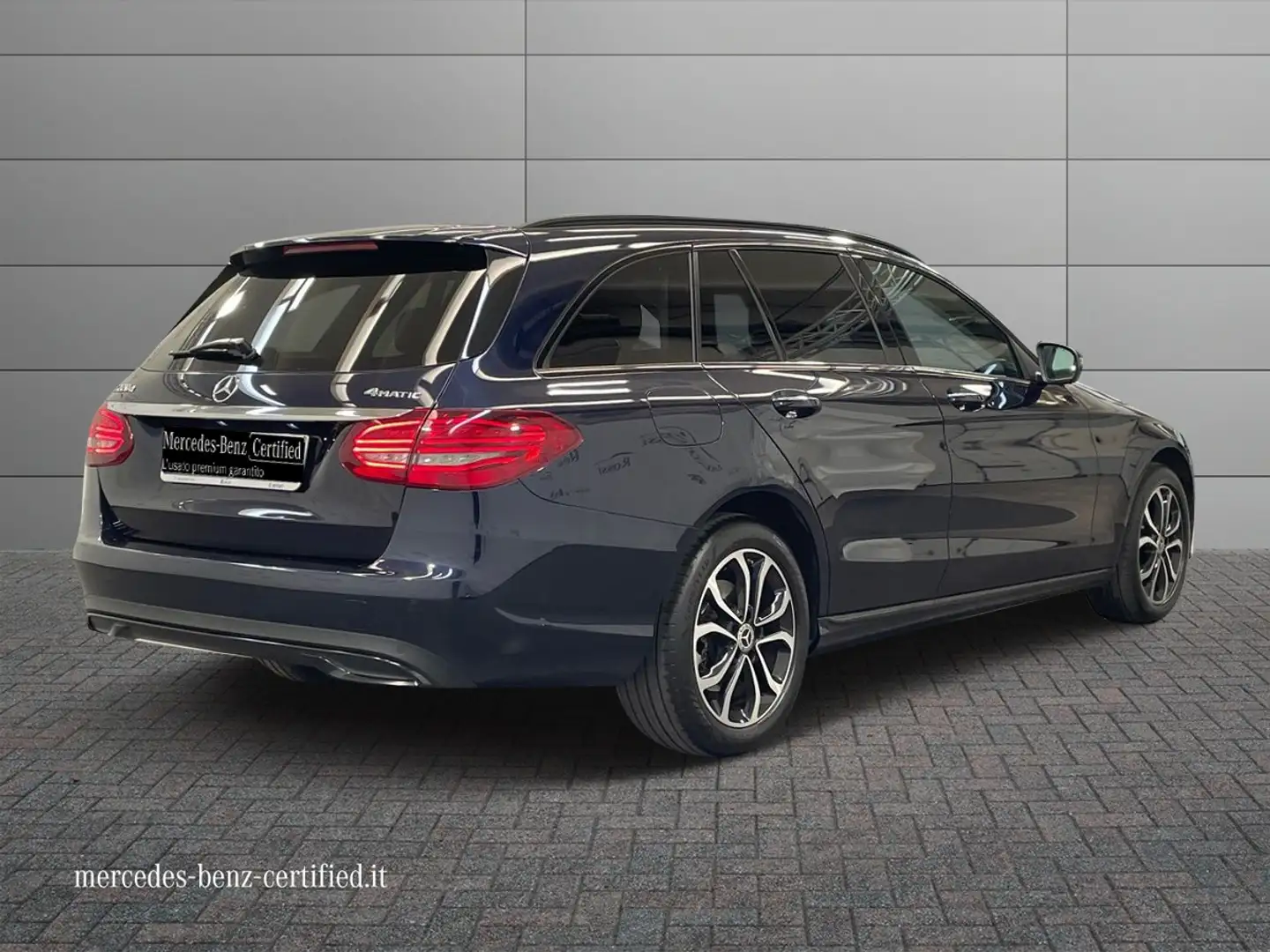 Mercedes-Benz C 220 C SW 220 d Sport 4matic auto Blauw - 2