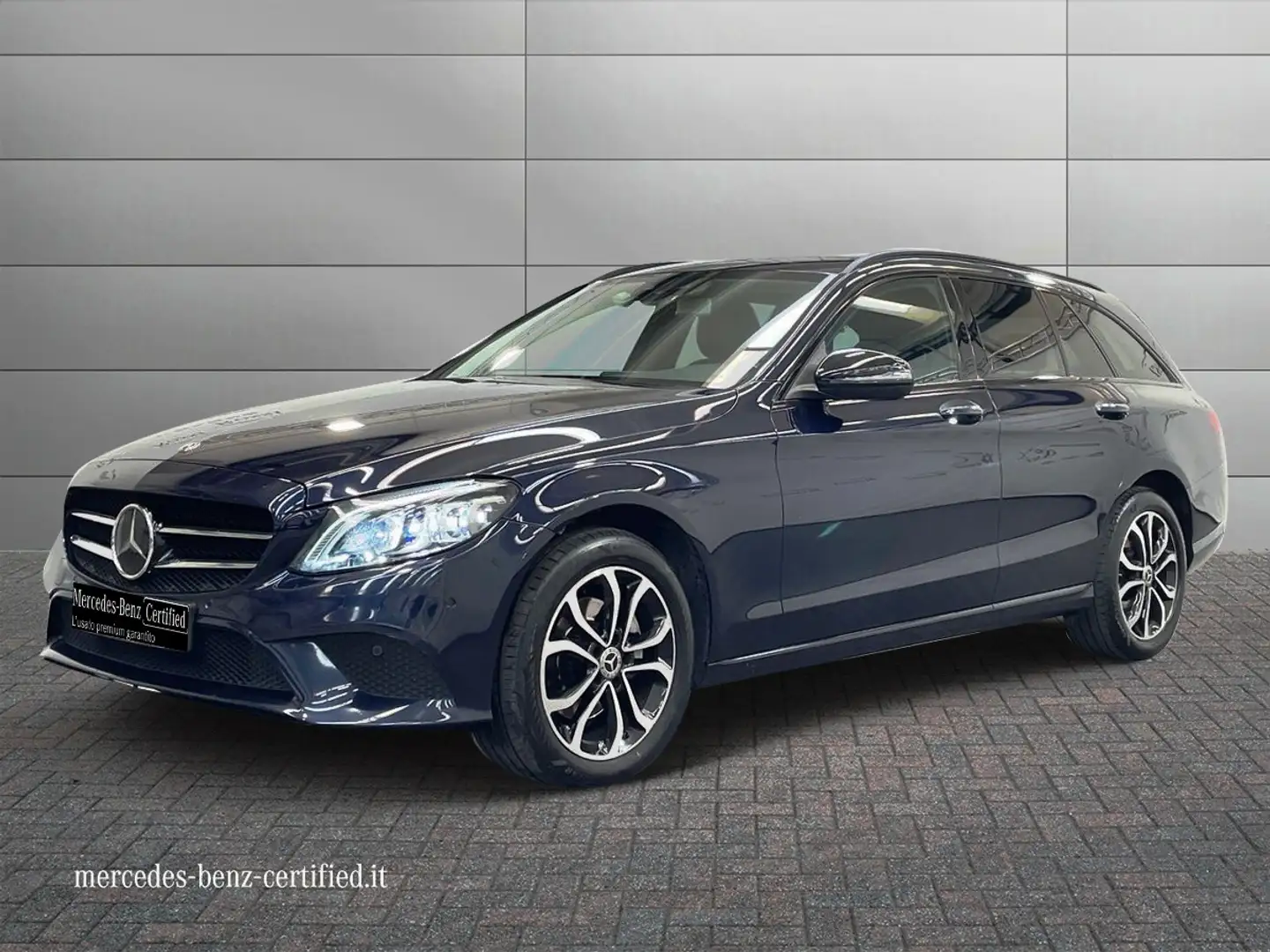 Mercedes-Benz C 220 C SW 220 d Sport 4matic auto Blauw - 1